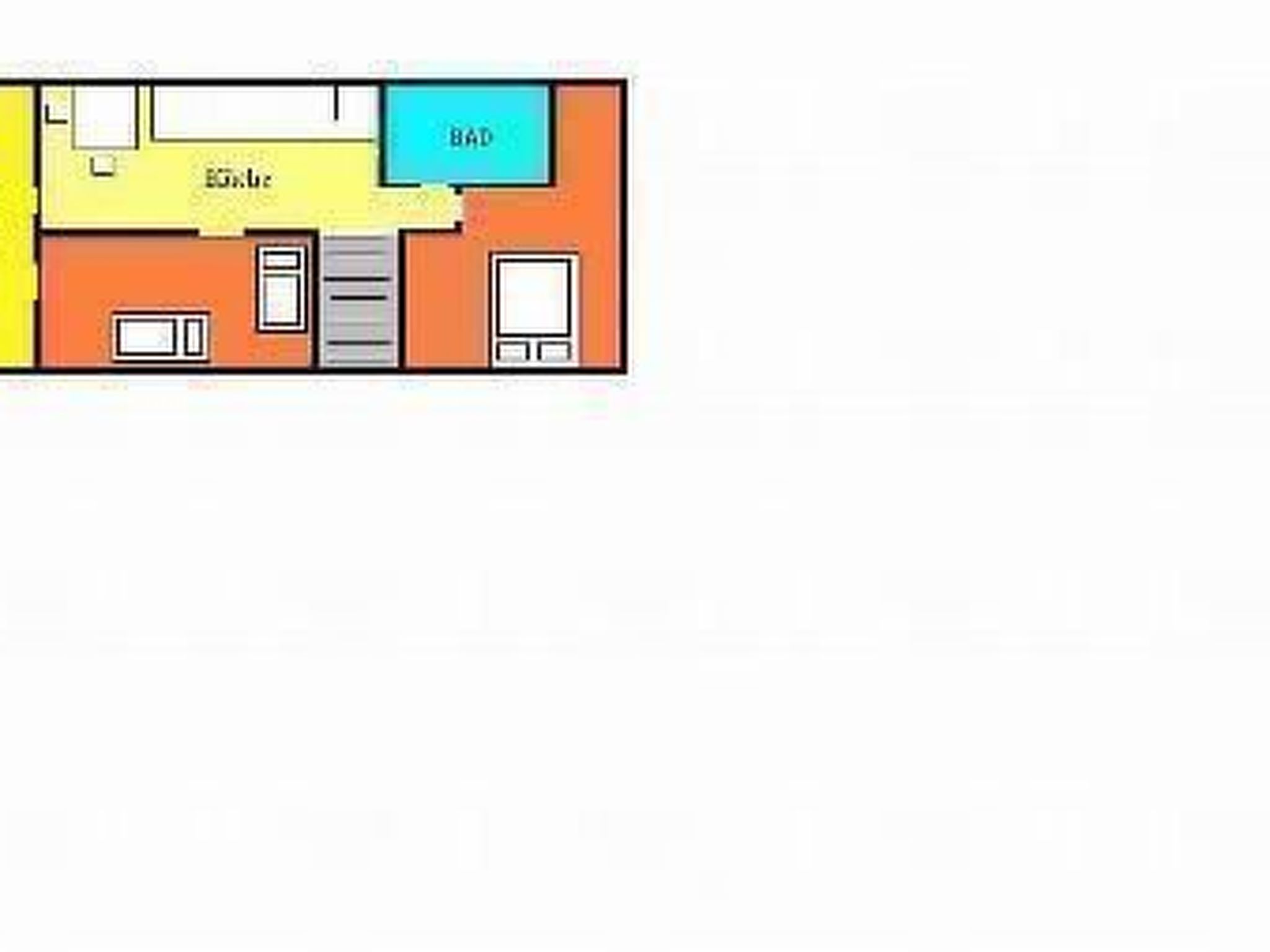 Villa Matilde: Kleine Ferienwohnung mit Meerblick-Binnen