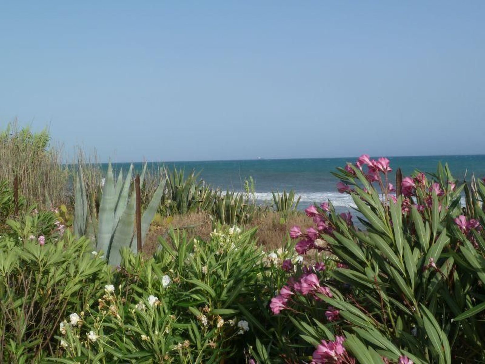 Villa Matilde: Kleine Ferienwohnung mit Meerblick-Binnen