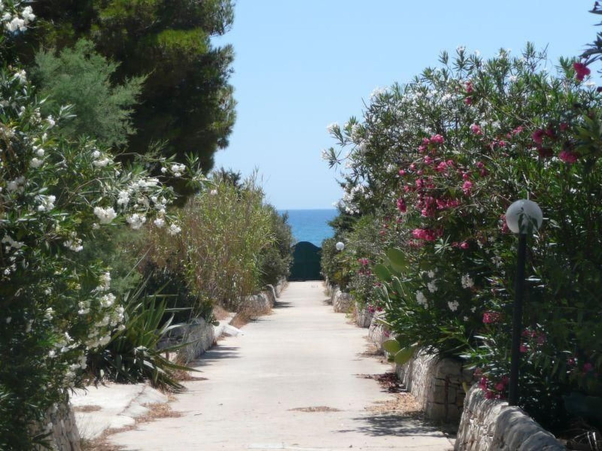 Villa Matilde: Kleine Ferienwohnung mit Meerblick-Binnen