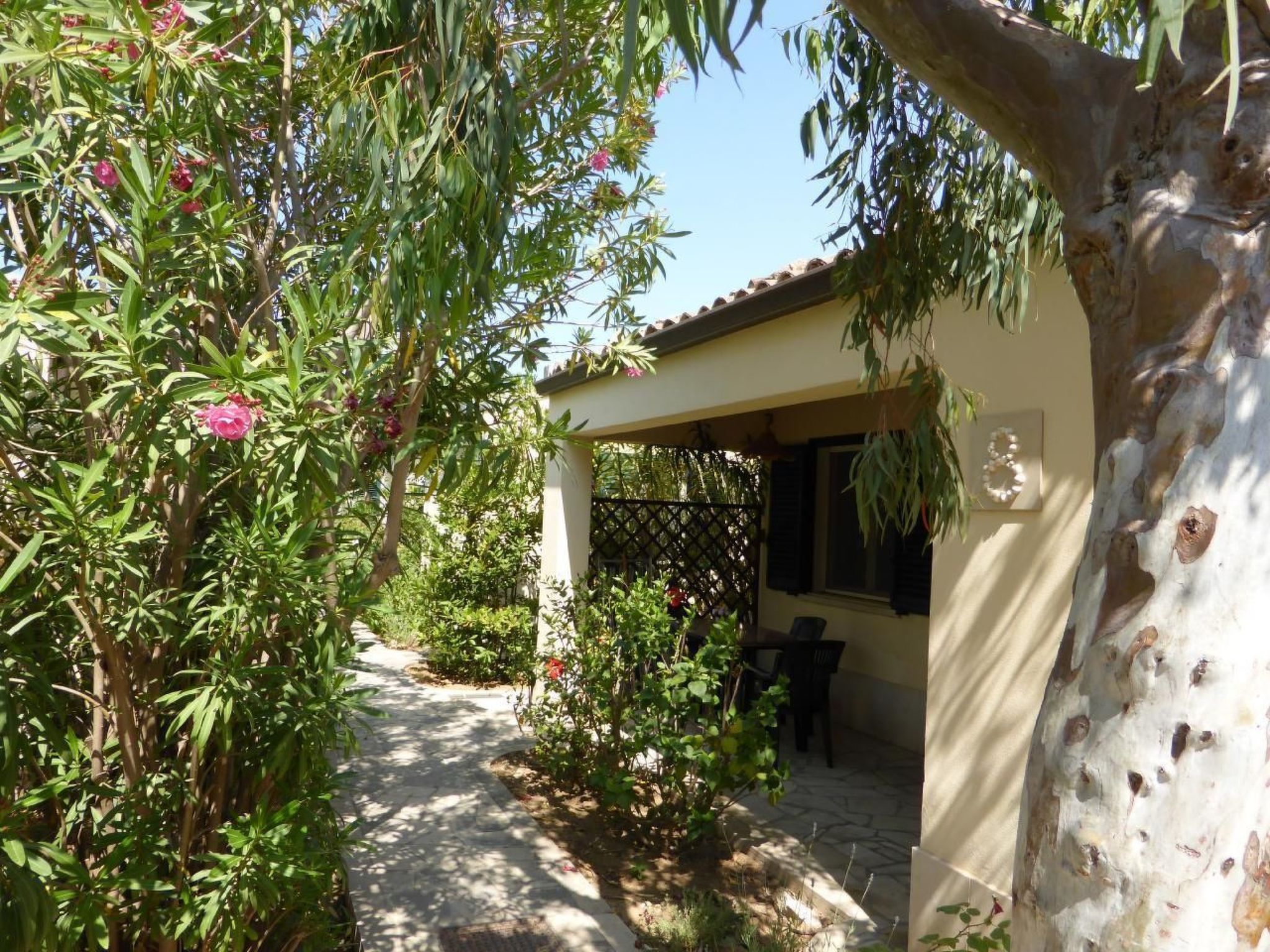 Schöner zentraler Bungalow direkt am Sandstrand auf Sizilien-Binnen