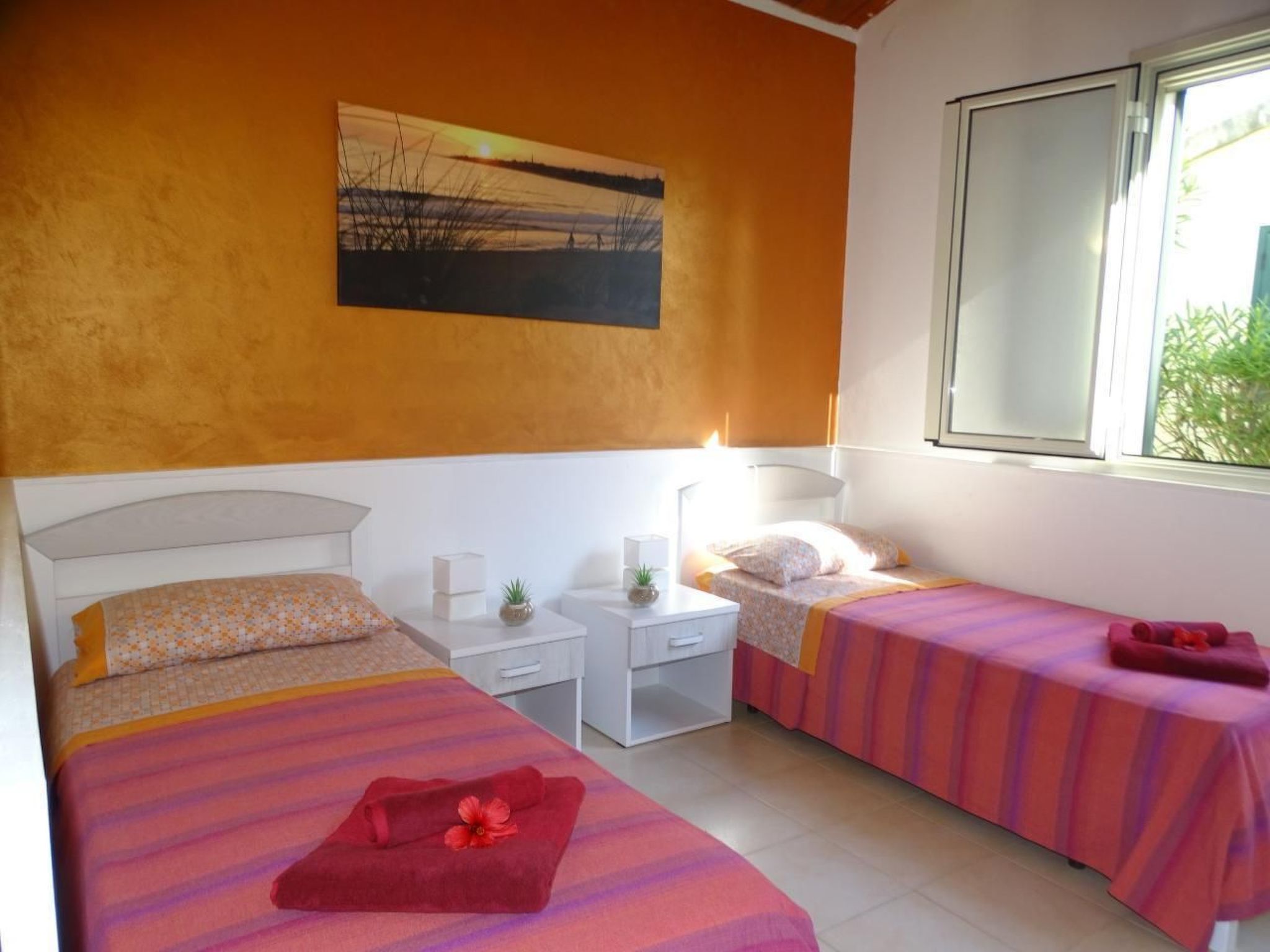 Schöner zentraler Bungalow direkt am Sandstrand auf Sizilien-Binnen