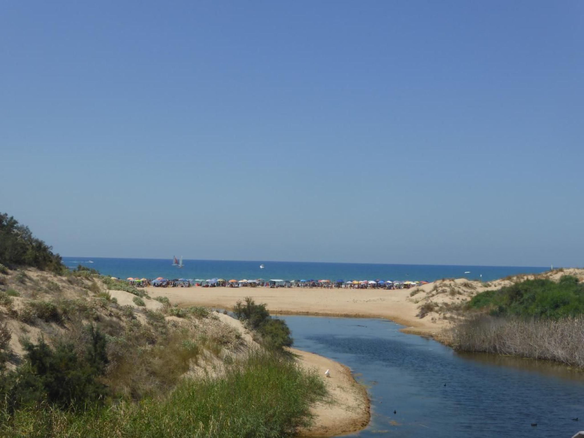 Schöner zentraler Bungalow direkt am Sandstrand auf Sizilien-Binnen