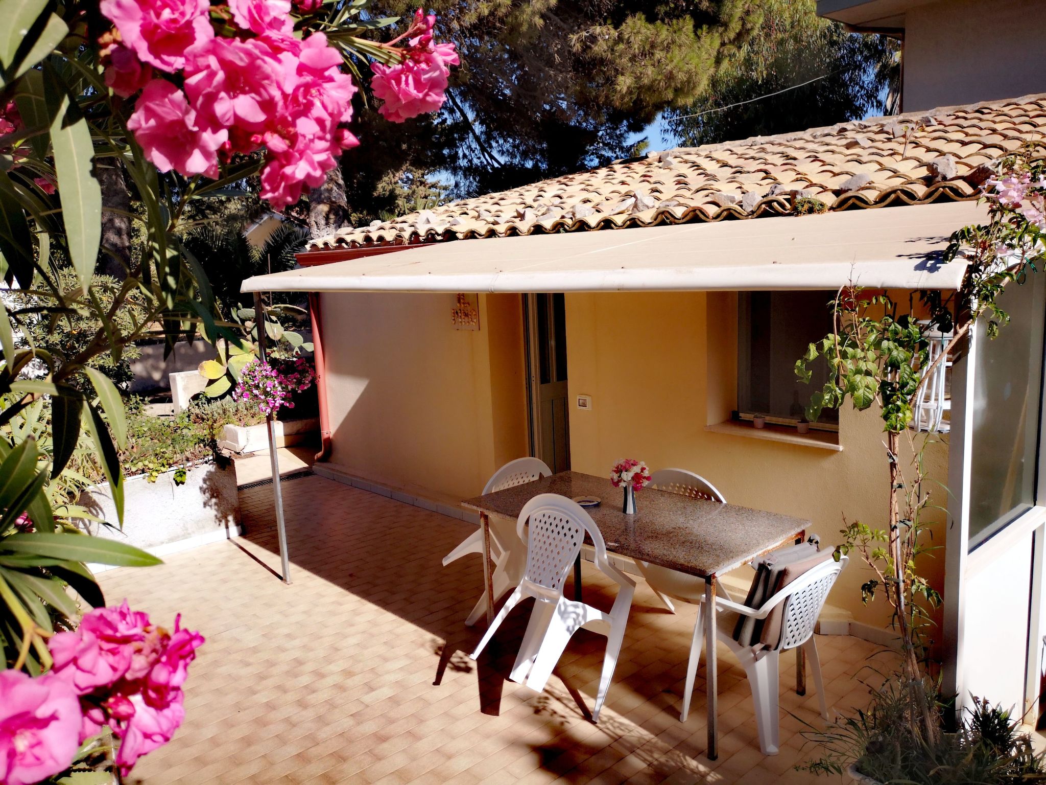 Kleines ruhiges Ferienhaus direkt am Meer-Binnen