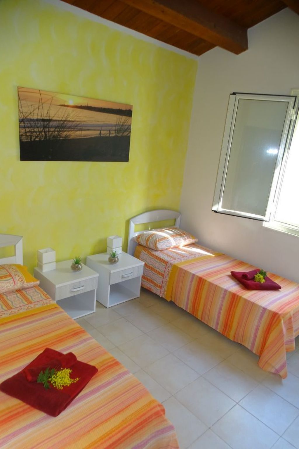 Schöner zentraler Bungalow direkt am Sandstrand auf Sizilien-Binnen