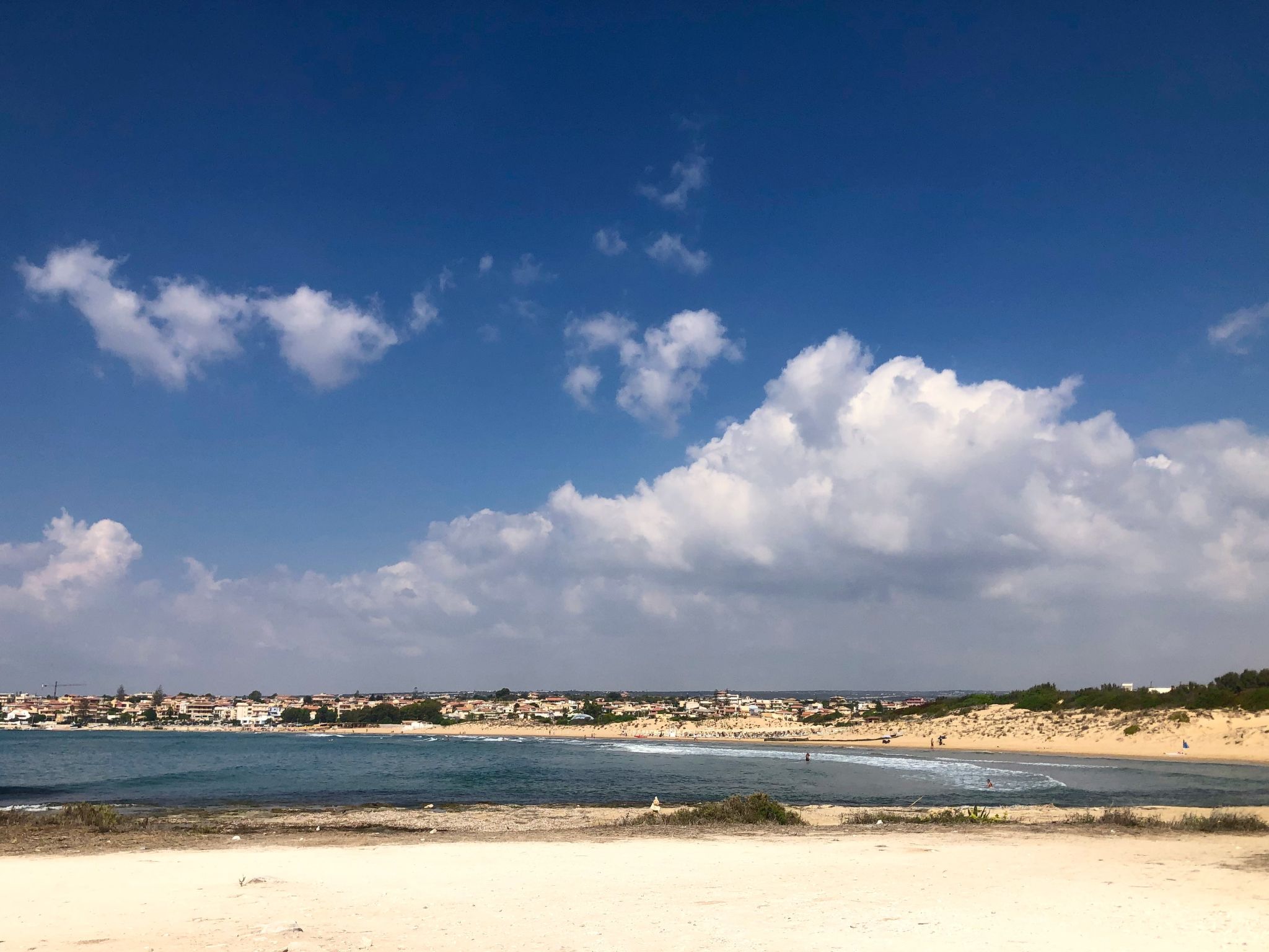 Schöner Bungalow direkt am Sandstrand auf Sizilien-Area