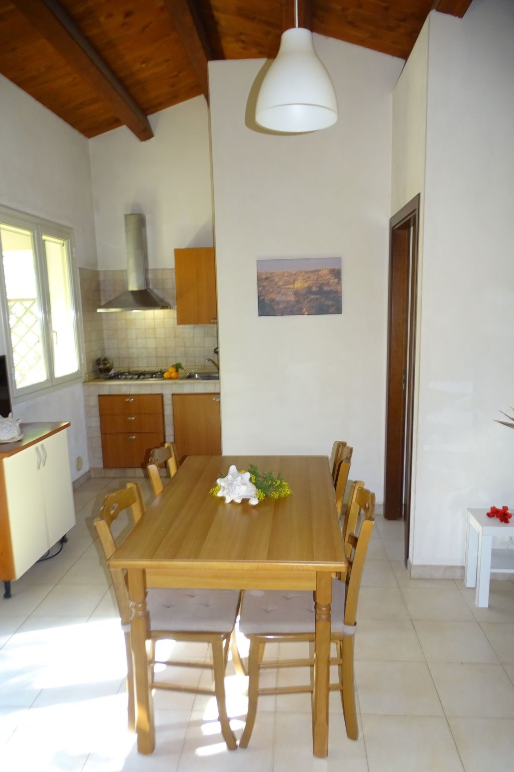 Schöner Bungalow direkt am Sandstrand auf Sizilien-Binnen