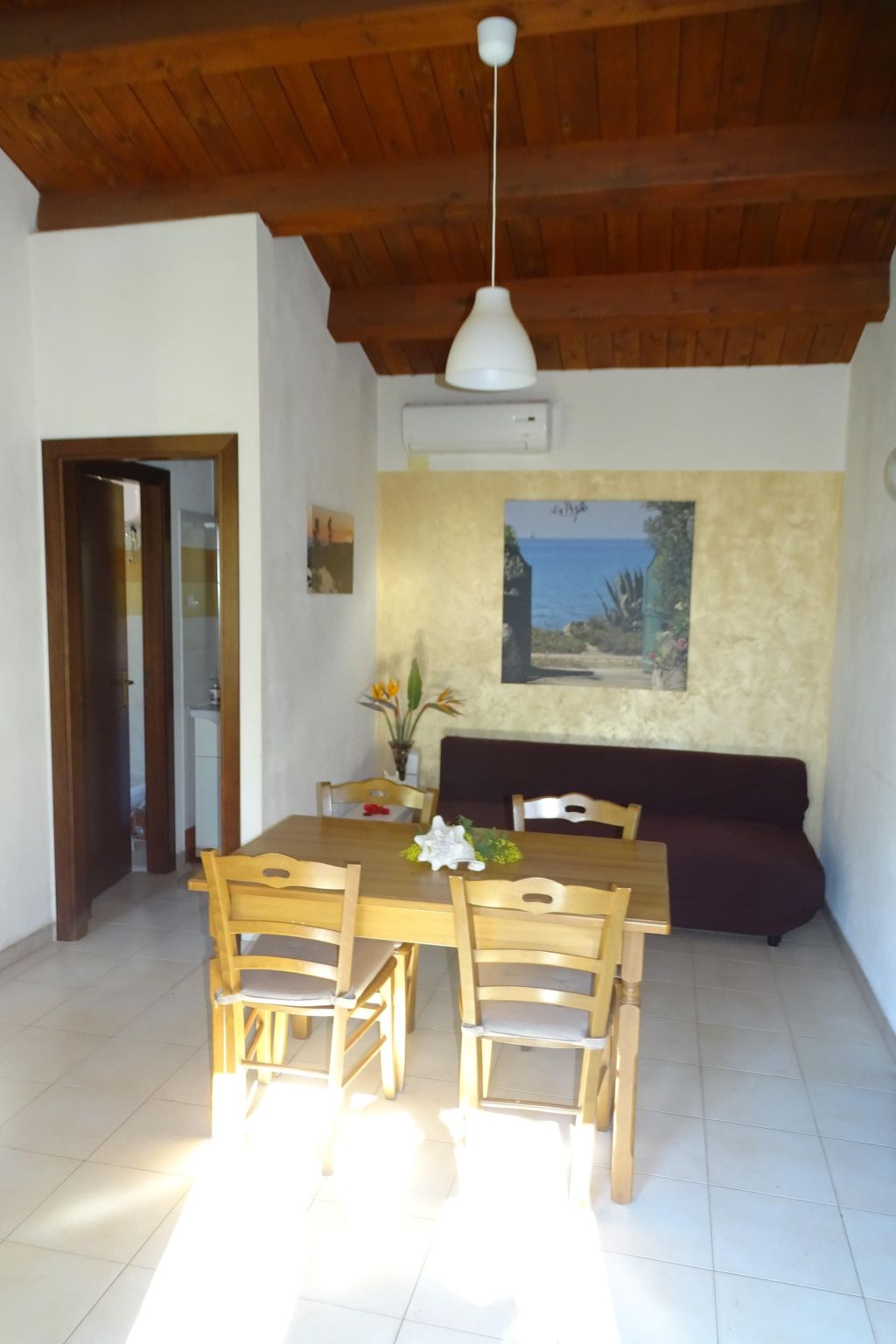 Schöner Bungalow direkt am Sandstrand auf Sizilien-Binnen