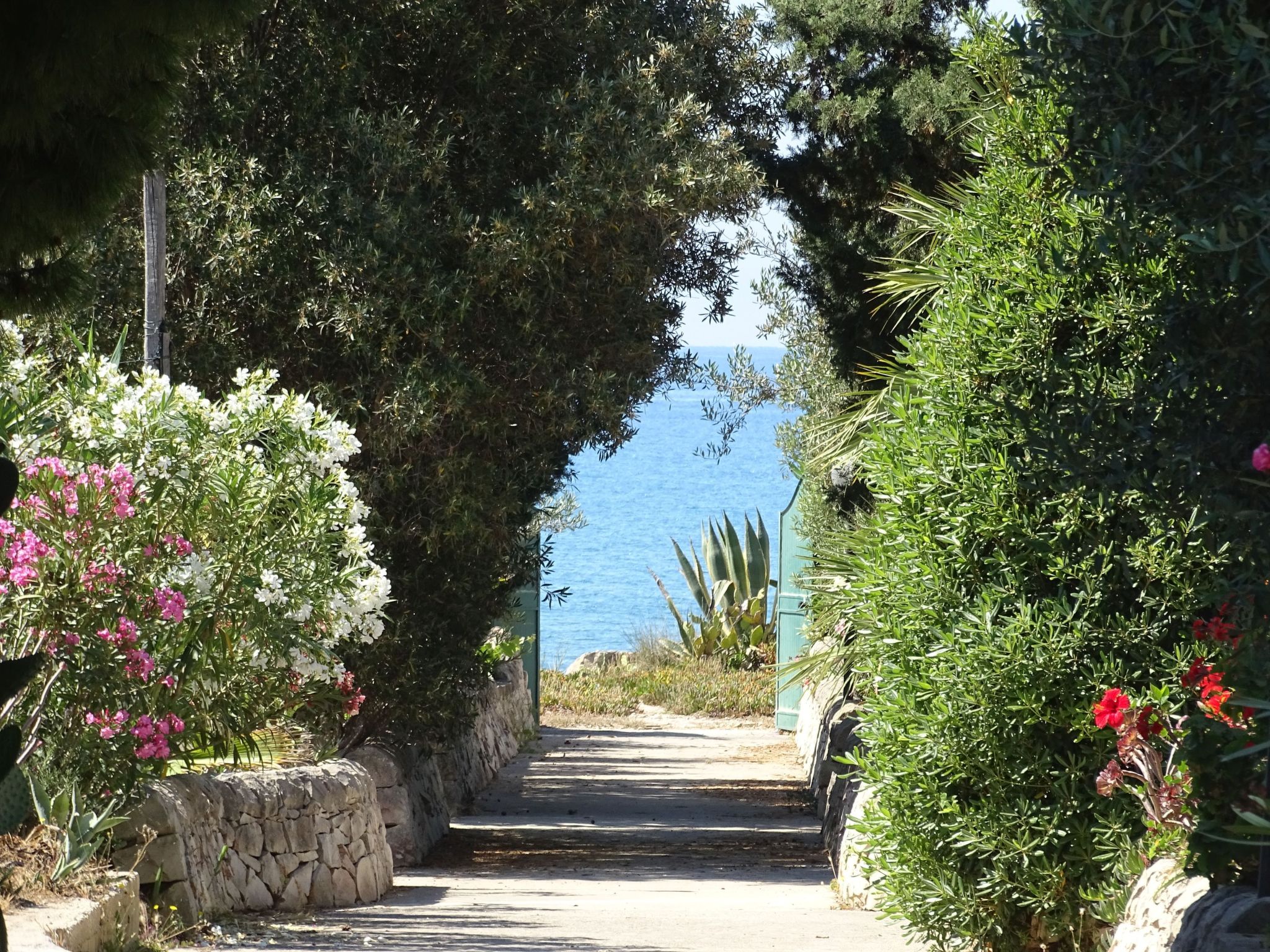 Mit grosser Terrasse direkt am Meer-Binnen