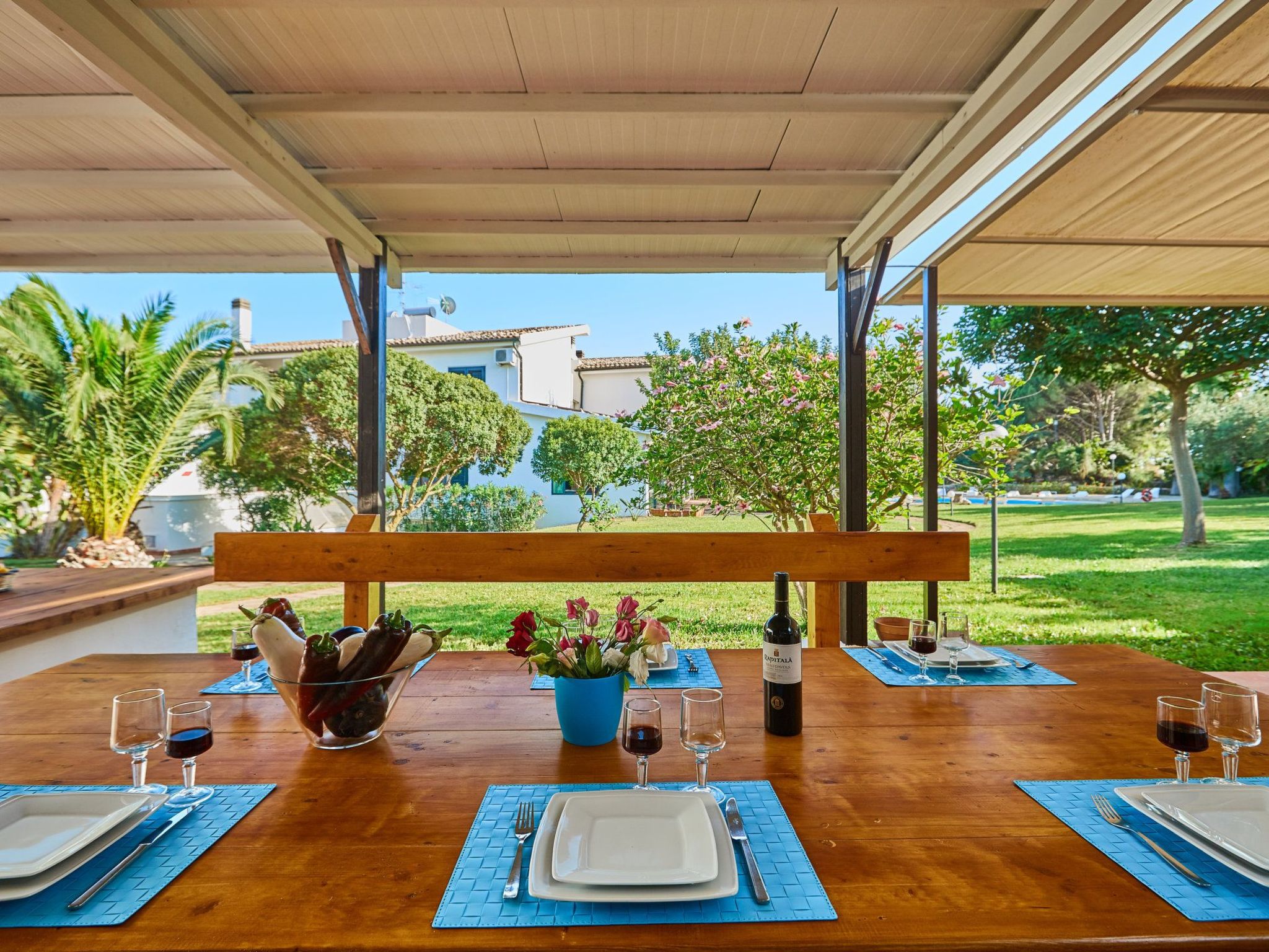 Für 15 Personen in Marina di Modica, Sizilien (Provinz Ragusa)-Binnen