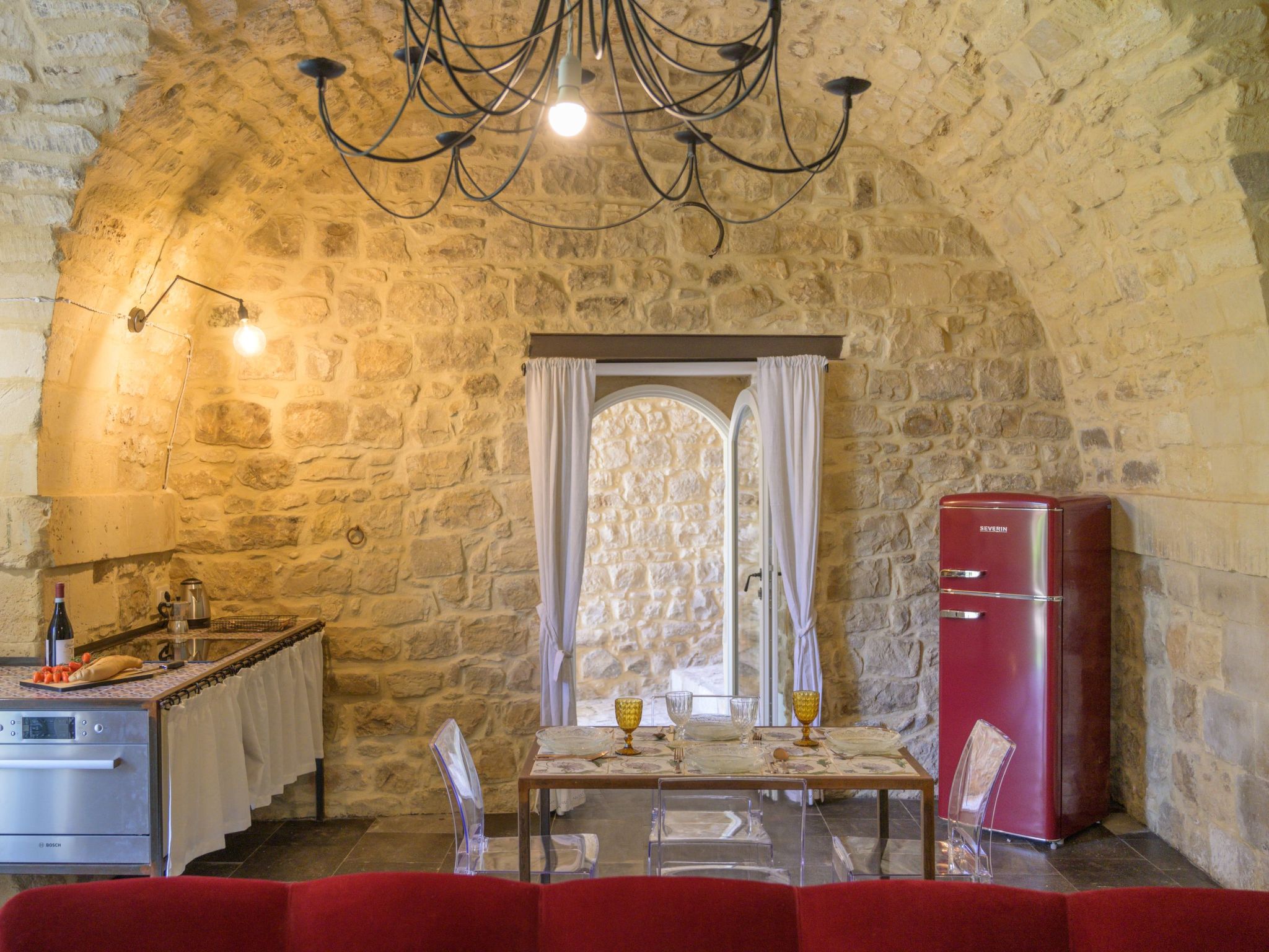 Wohnung 'Casa del Pozzo' mit Terrasse-Dedans