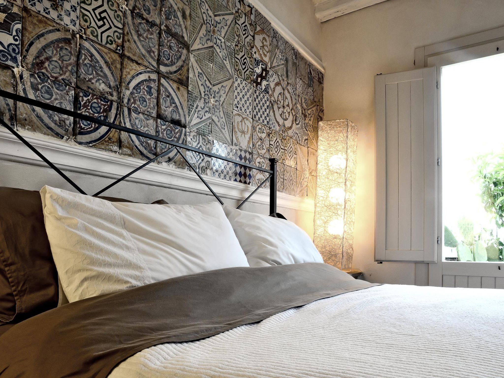 Eine Terrasse über Modica-Dedans