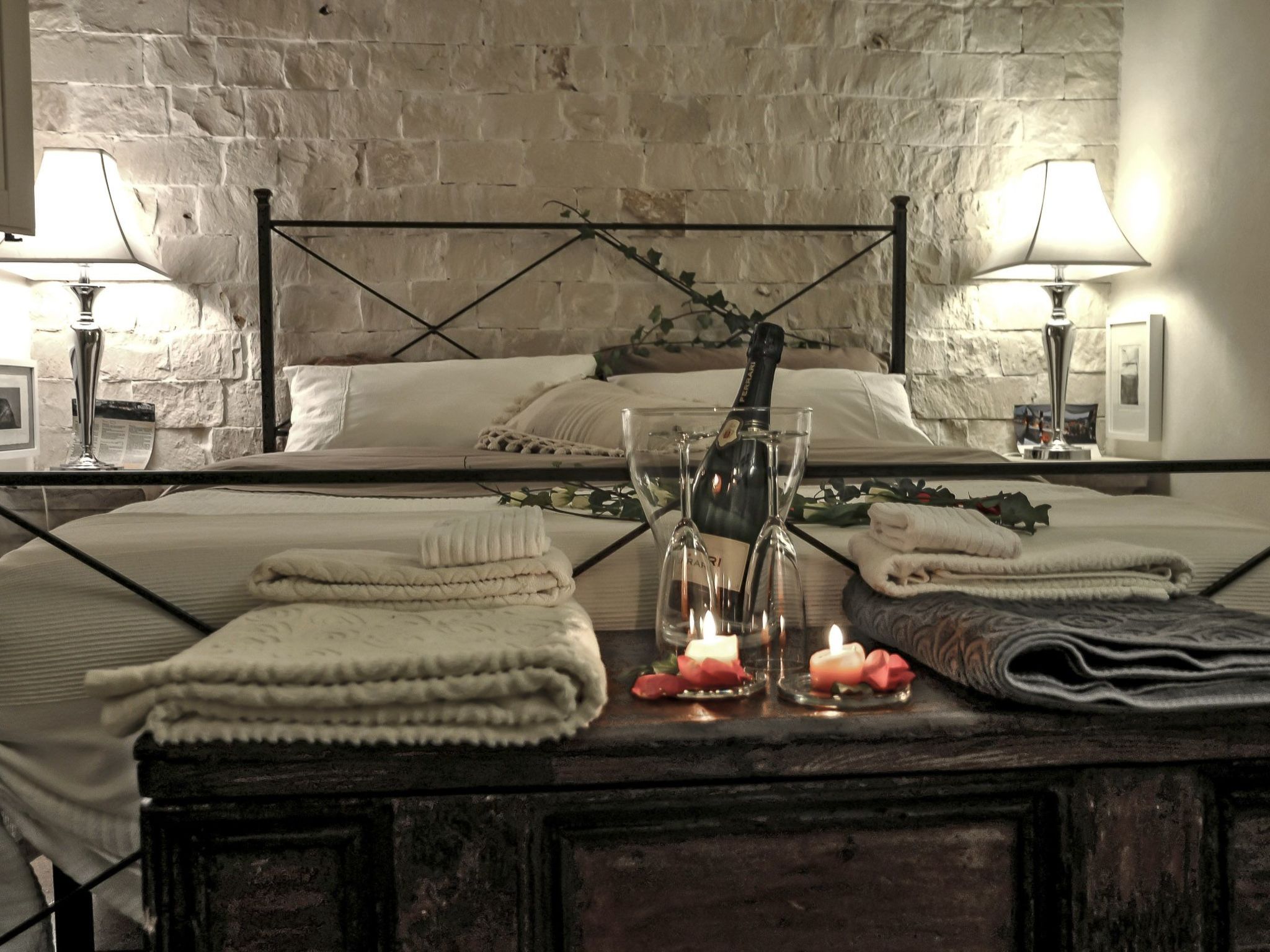 Eine Terrasse über Modica-Dedans