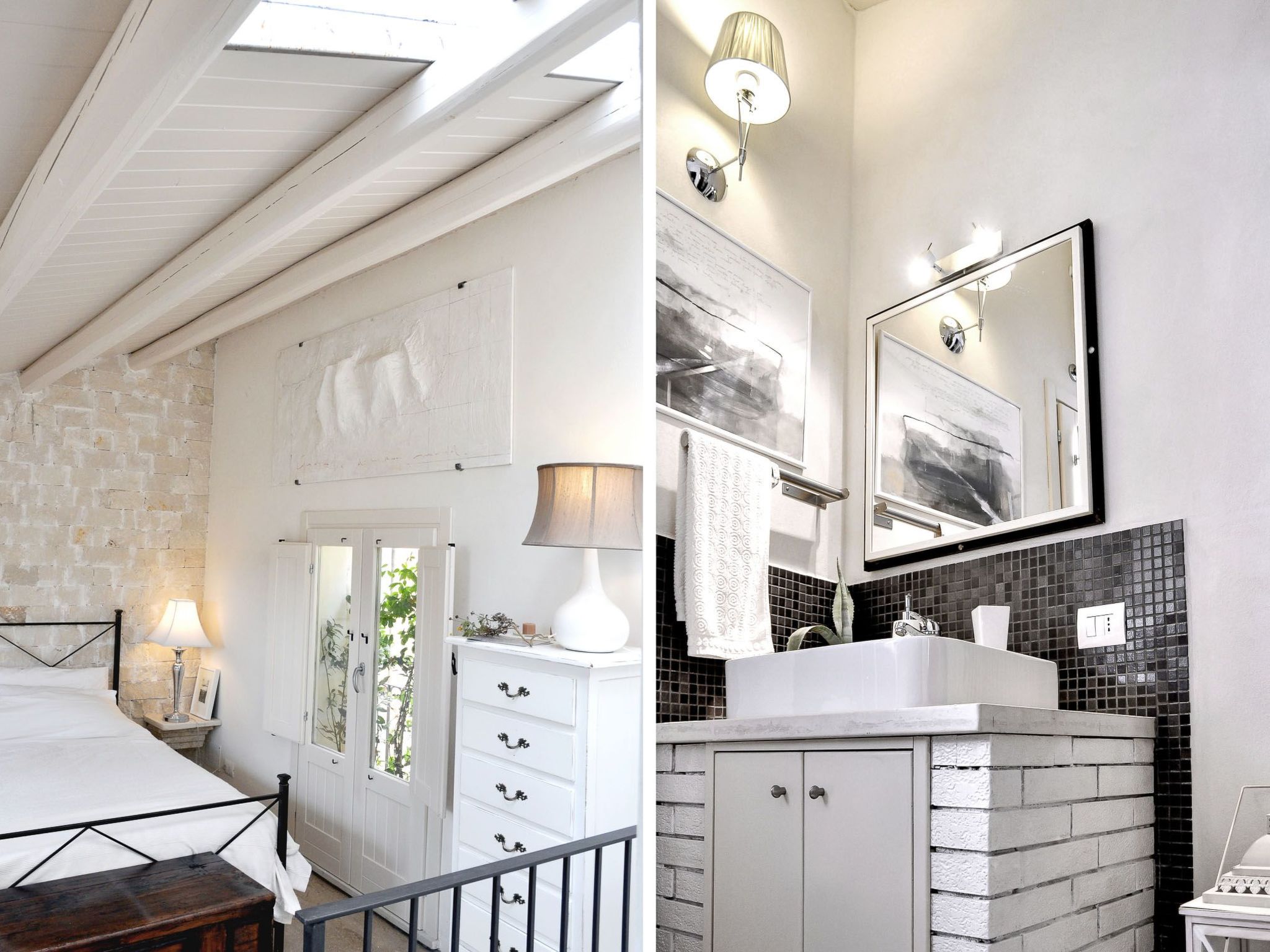 Eine Terrasse über Modica-Dedans