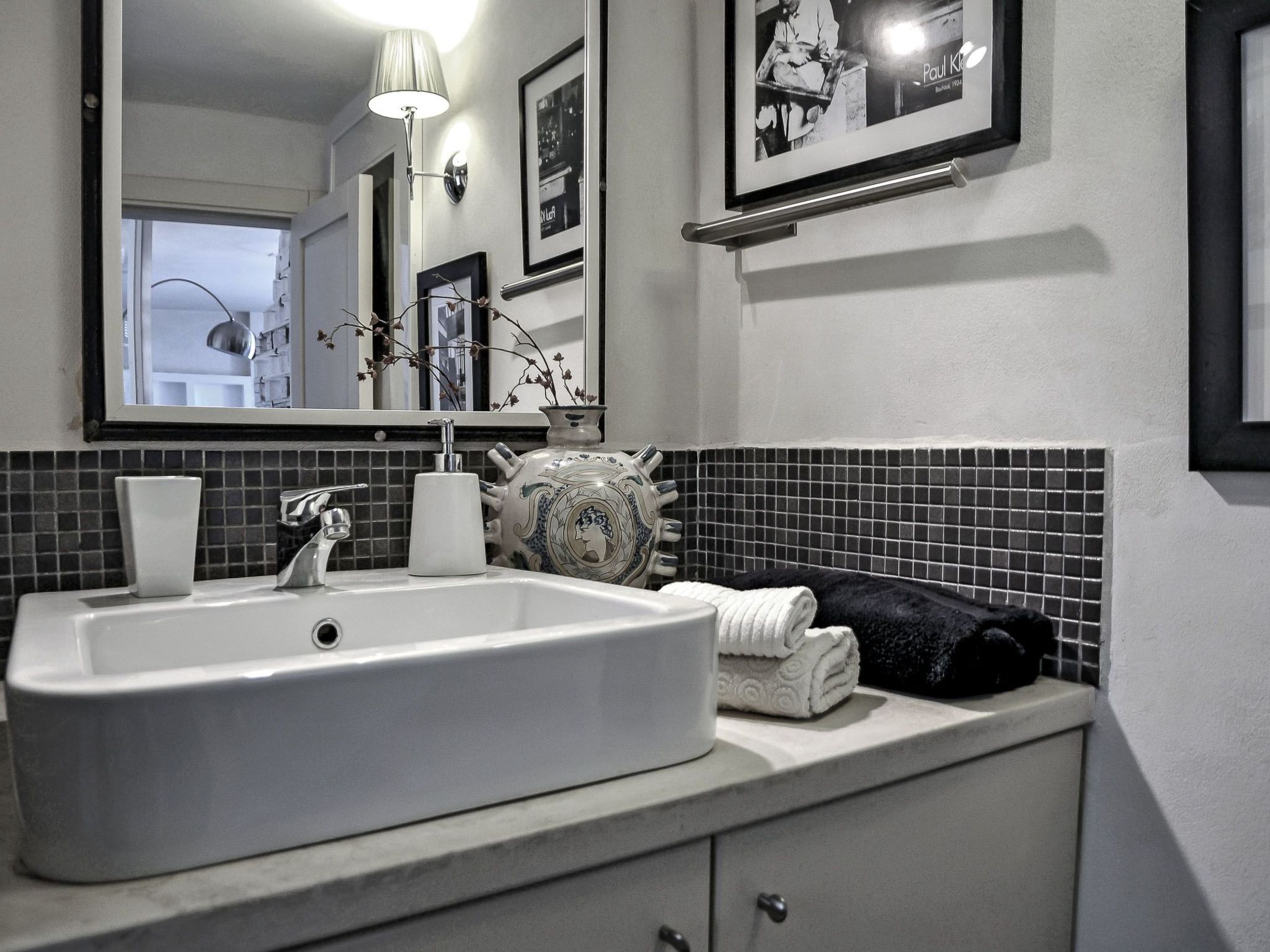 Eine Terrasse über Modica-Dedans