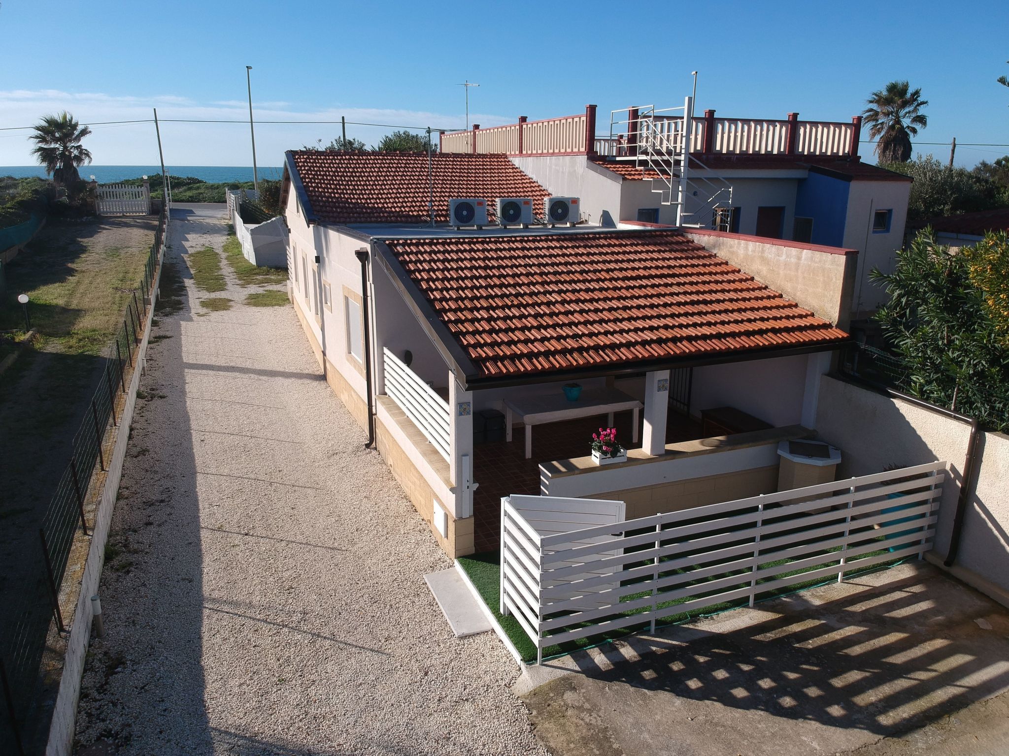 Kairòs, Wohnung 10 m vom Sandstrand entfernt-Binnen