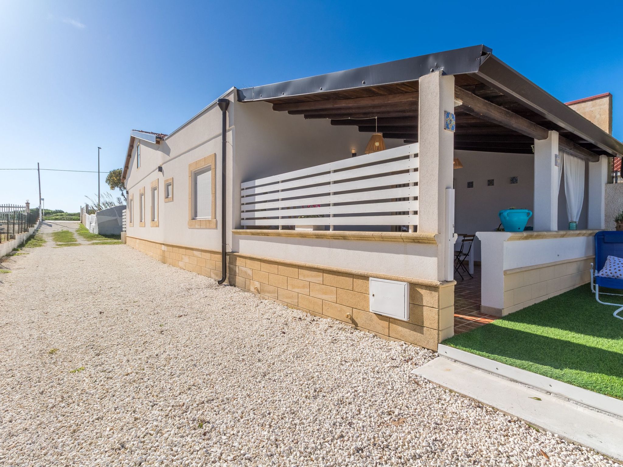 Kairòs, Wohnung 10 m vom Sandstrand entfernt-Binnen