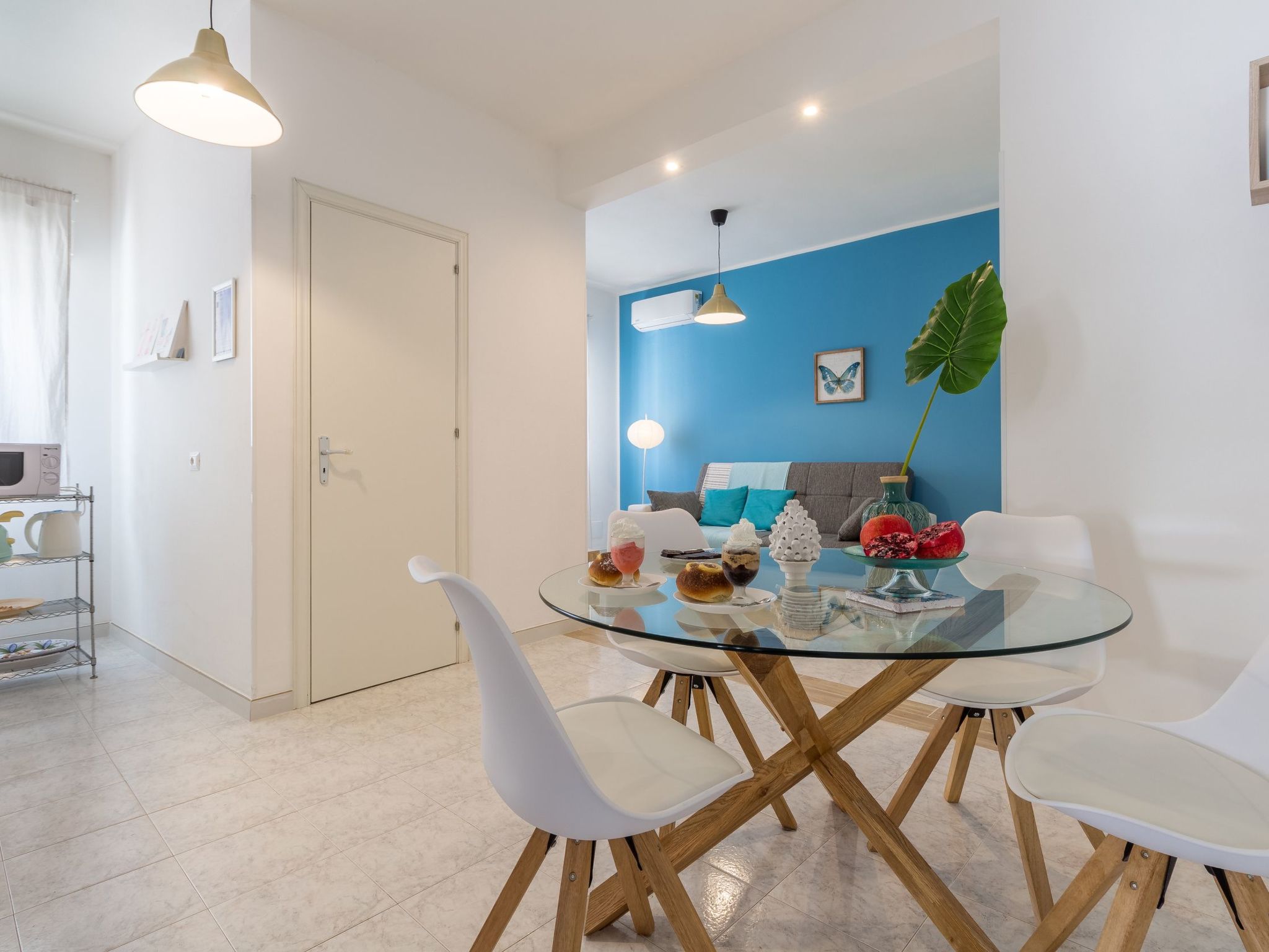 Kairòs, Wohnung 10 m vom Sandstrand entfernt-Binnen