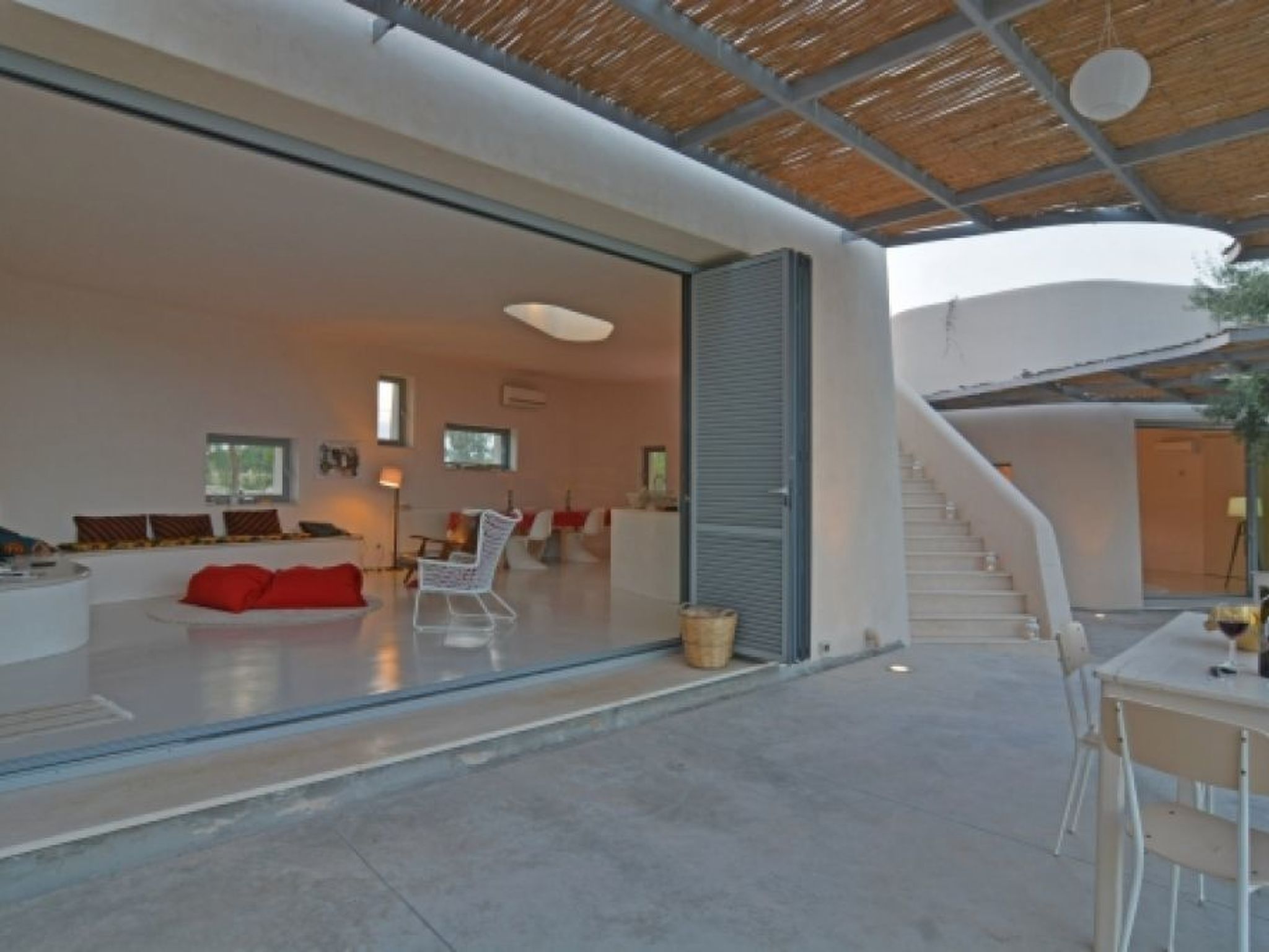 Villa Vendicari Senior Parkplatz, Schwimmbad.-Dedans