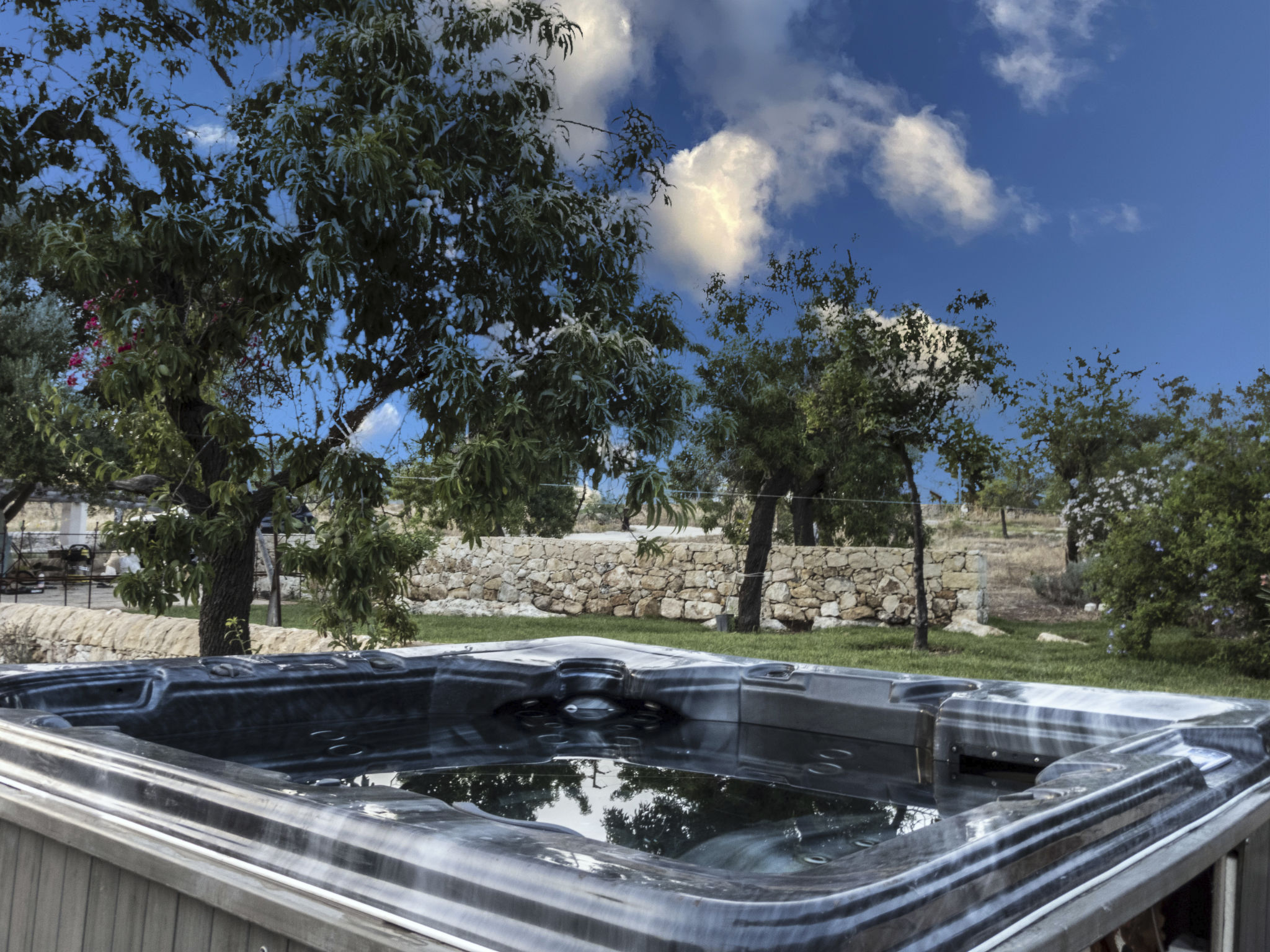 Mirriusa' Ferienhaus mit Jacuzzi-Dedans