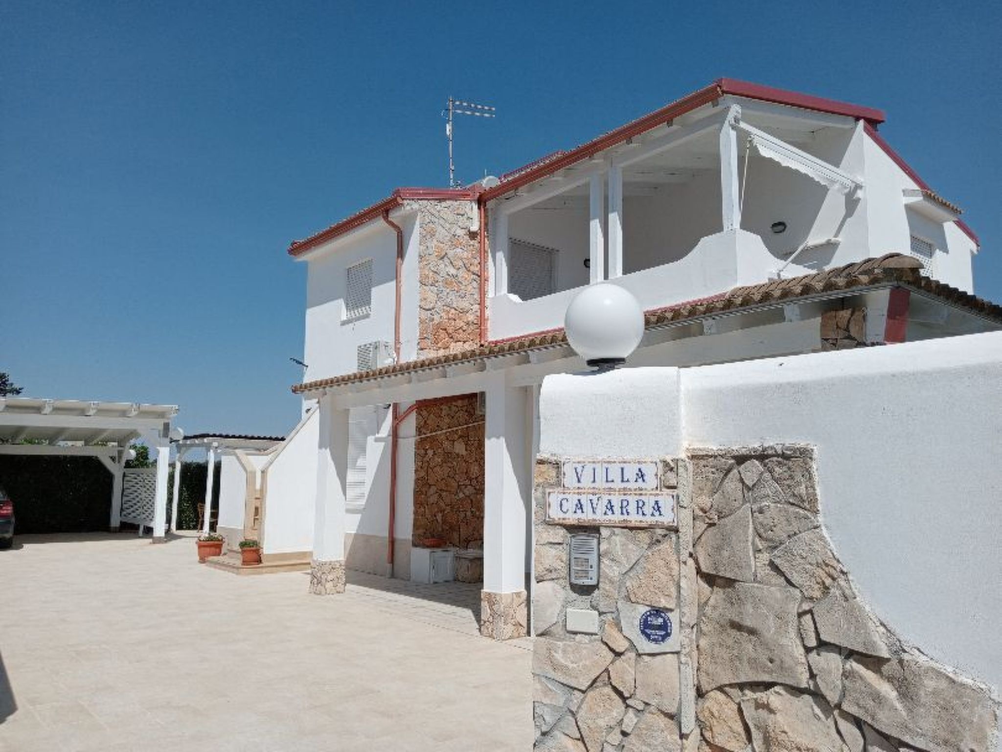 Wohnung 'Villa Cavarra 2-Draußen