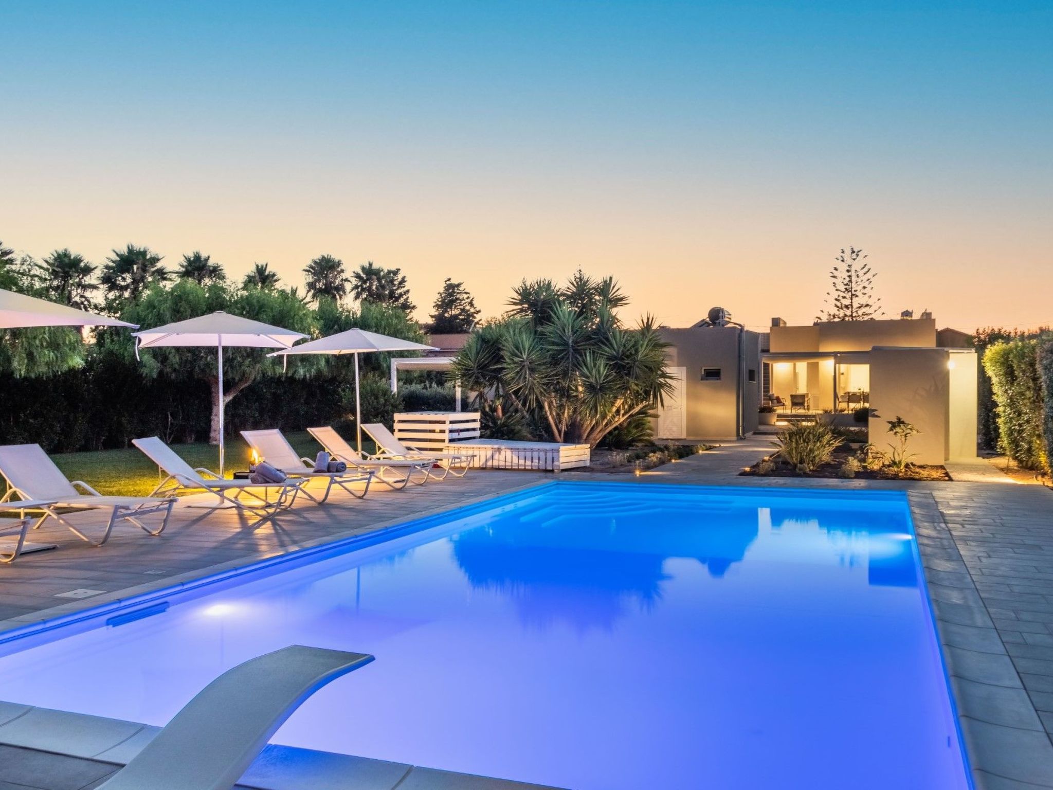 Villa 'Gesamte Struktur