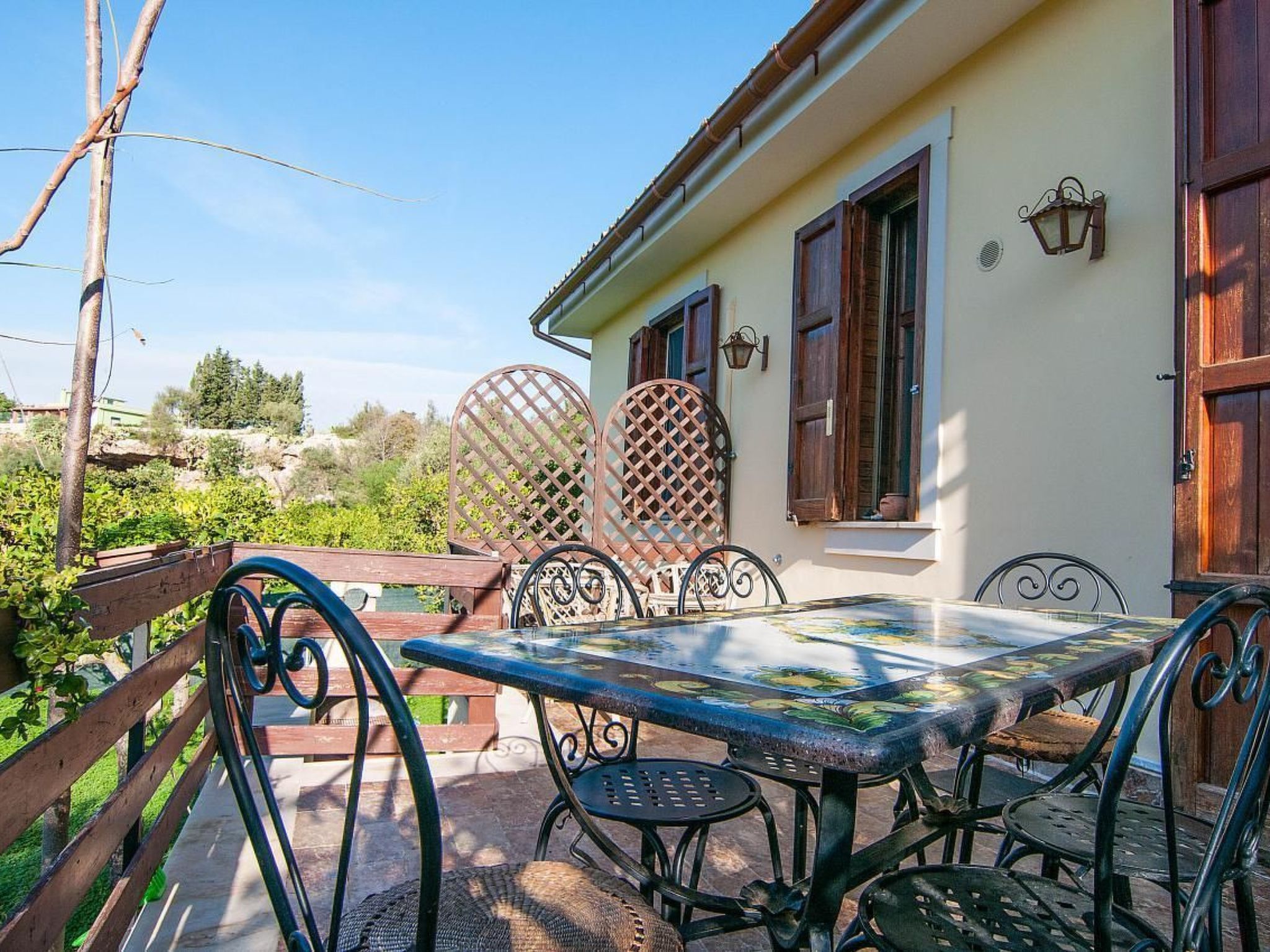 Haus in Lido Di Noto mit privatem Parkplatz - Buiten