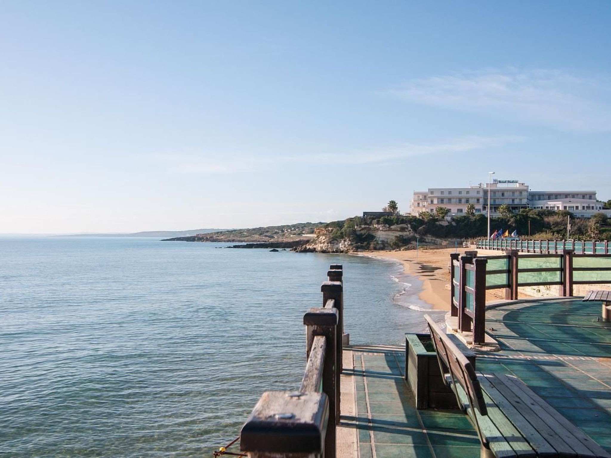 Haus in Lido Di Noto mit privatem Parkplatz - Buiten