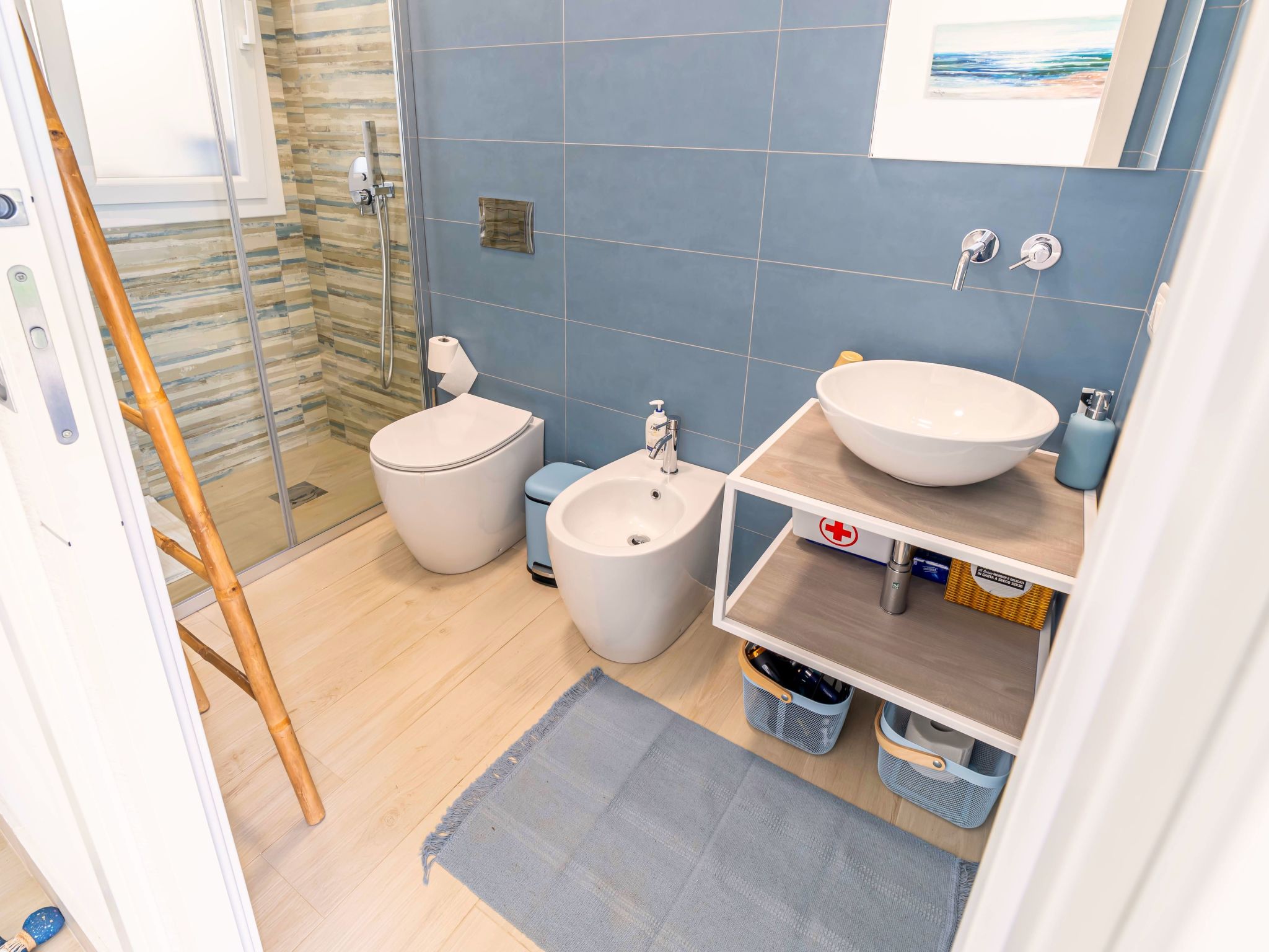 Schwimmbad, elegant, in Strandnähe-Dedans