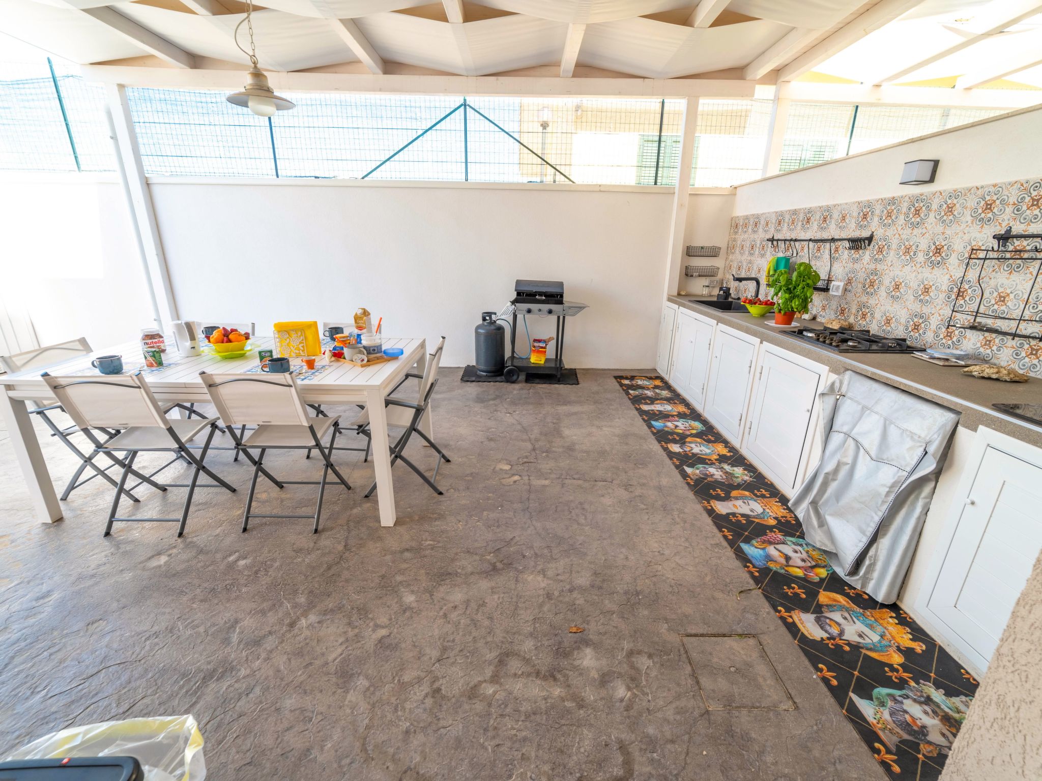 Schwimmbad, elegant, in Strandnähe-Dedans