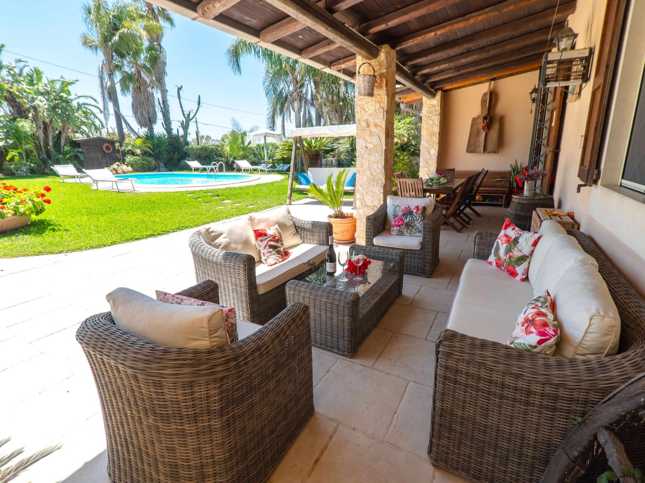 Ferienvilla 'Mamma Nunzia-Dedans