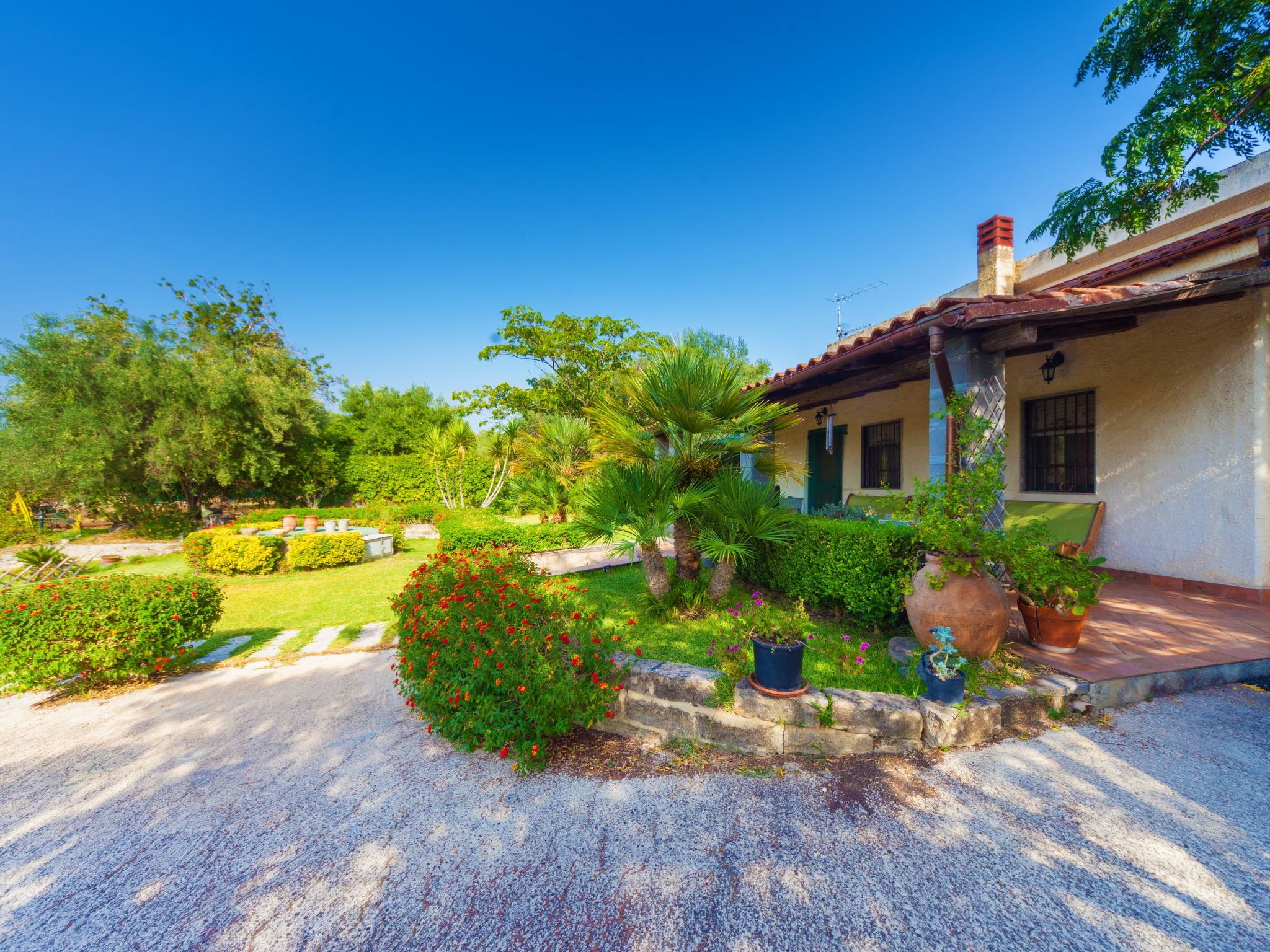 Villa Arancia in Carlentini mit privatem Pool-Dehors