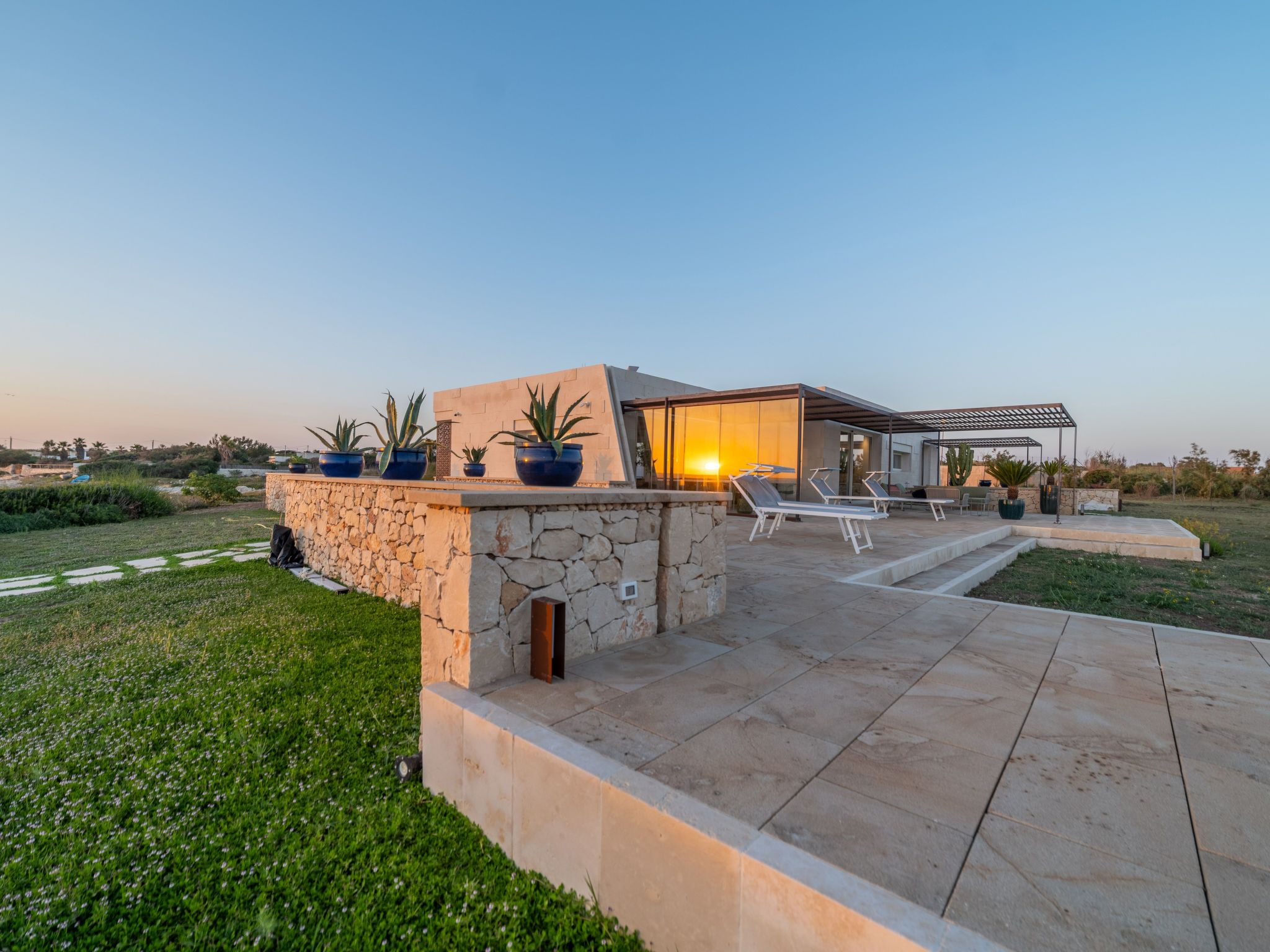 Europas südlichstes Luxusdomizil am Meer-Binnen