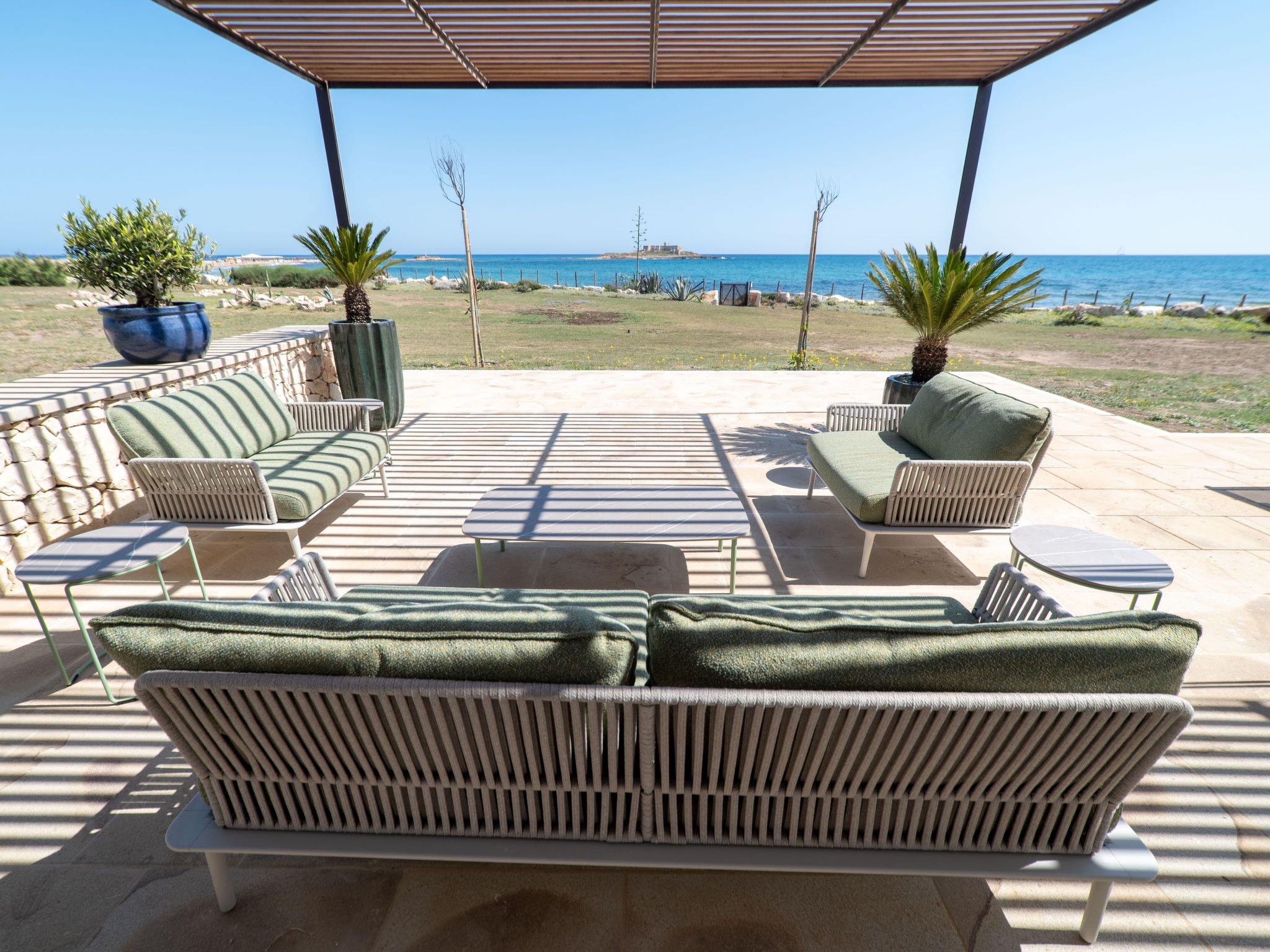 Europas südlichstes Luxusdomizil am Meer-Binnen