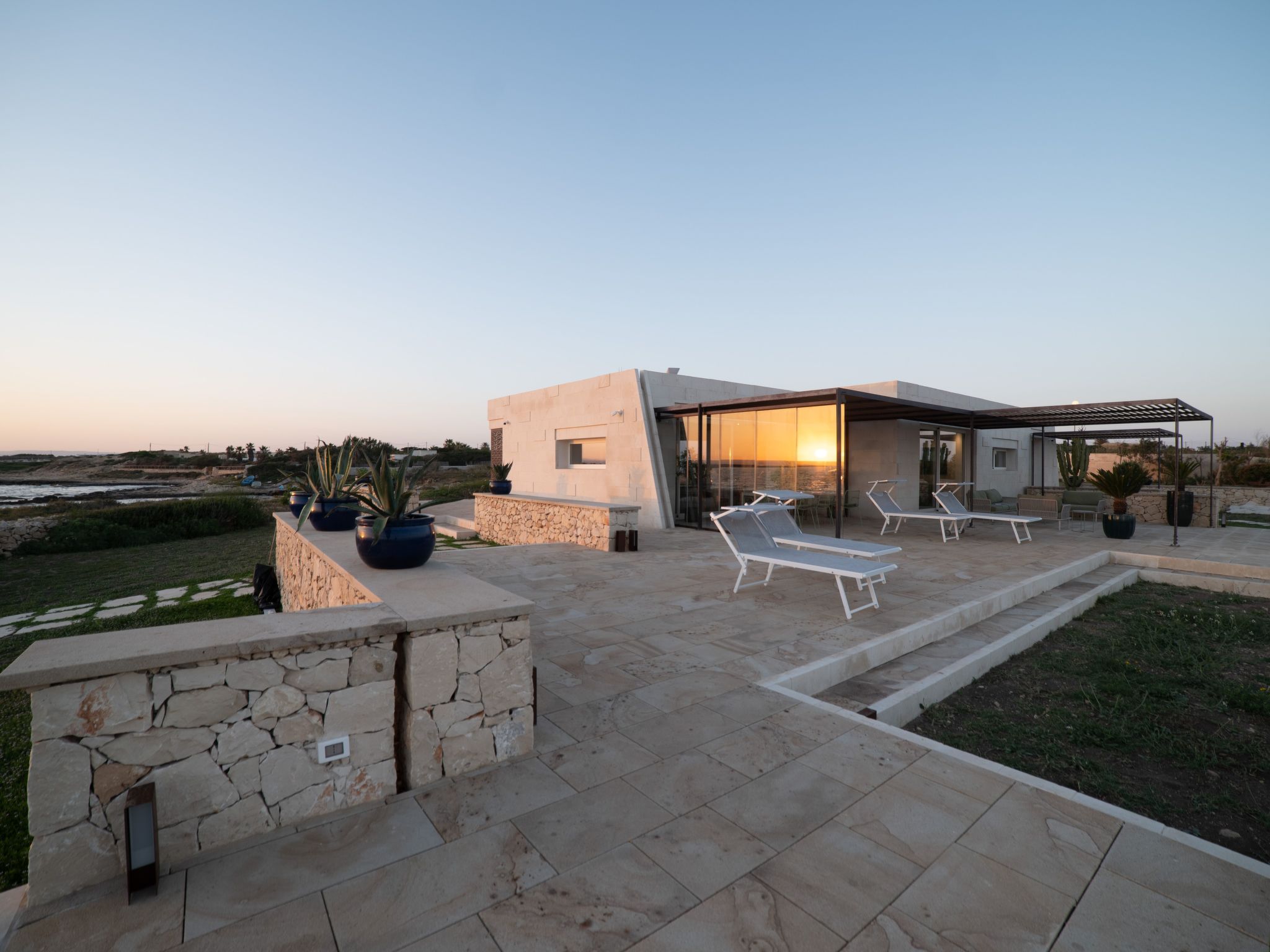 Europas südlichstes Luxusdomizil am Meer-Binnen