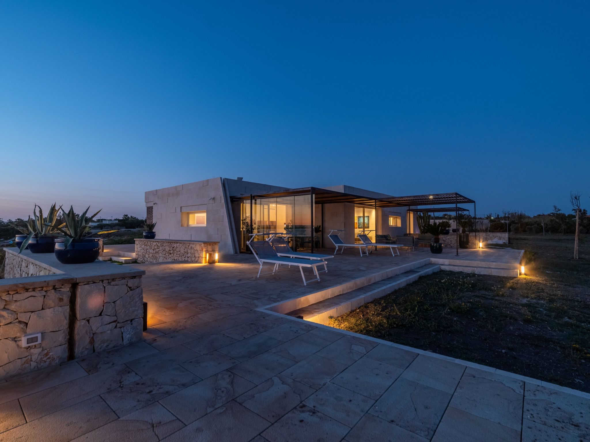 Europas südlichstes Luxusdomizil am Meer-Binnen