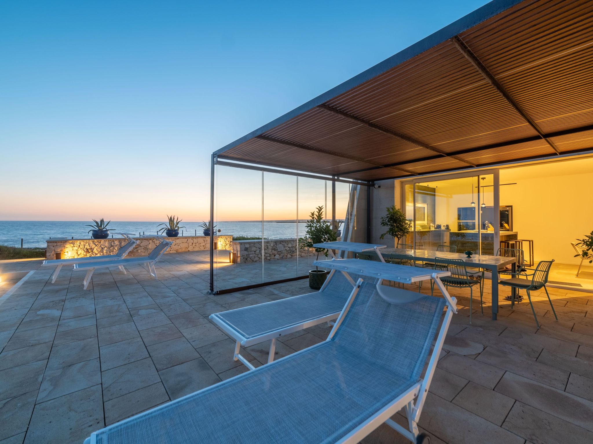 Europas südlichstes Luxusdomizil am Meer-Binnen