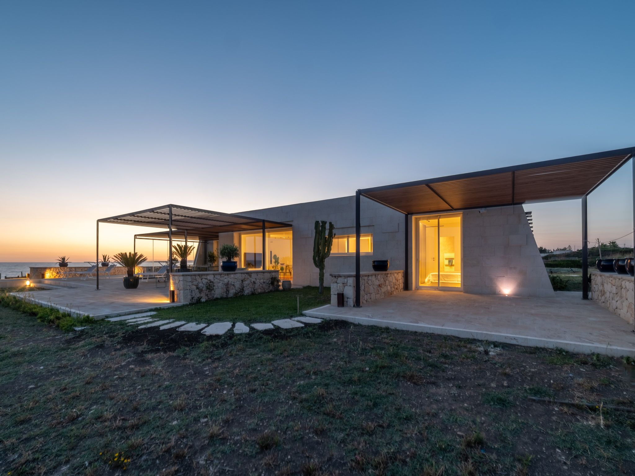 Europas südlichstes Luxusdomizil am Meer-Binnen