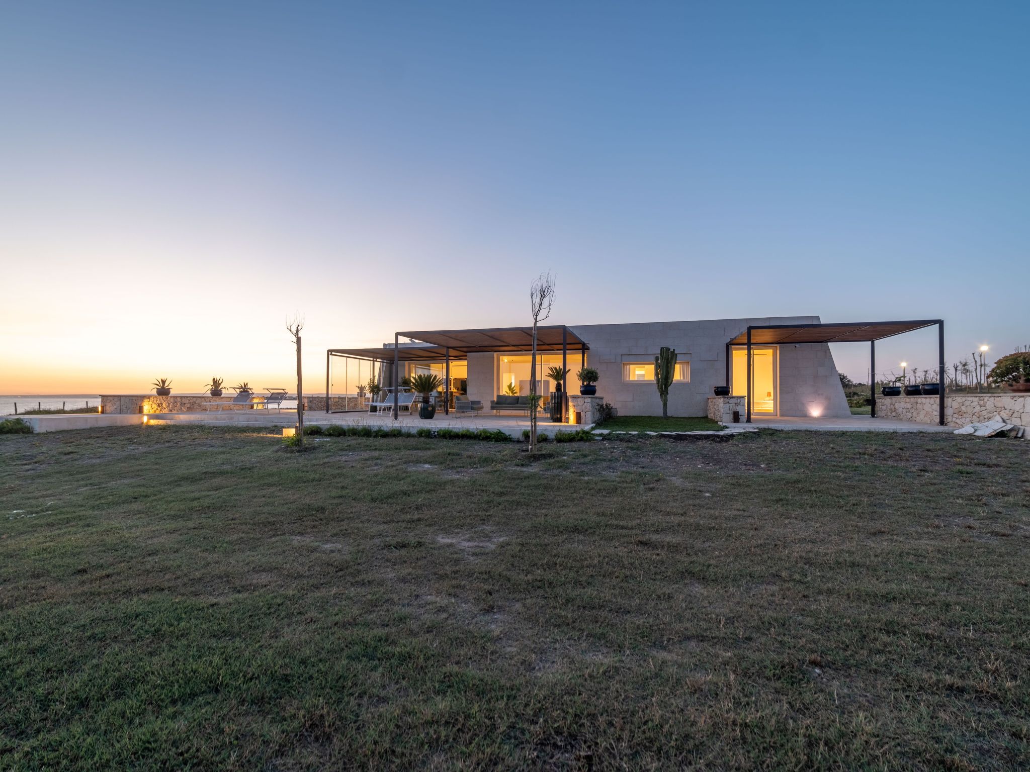 Europas südlichstes Luxusdomizil am Meer-Binnen