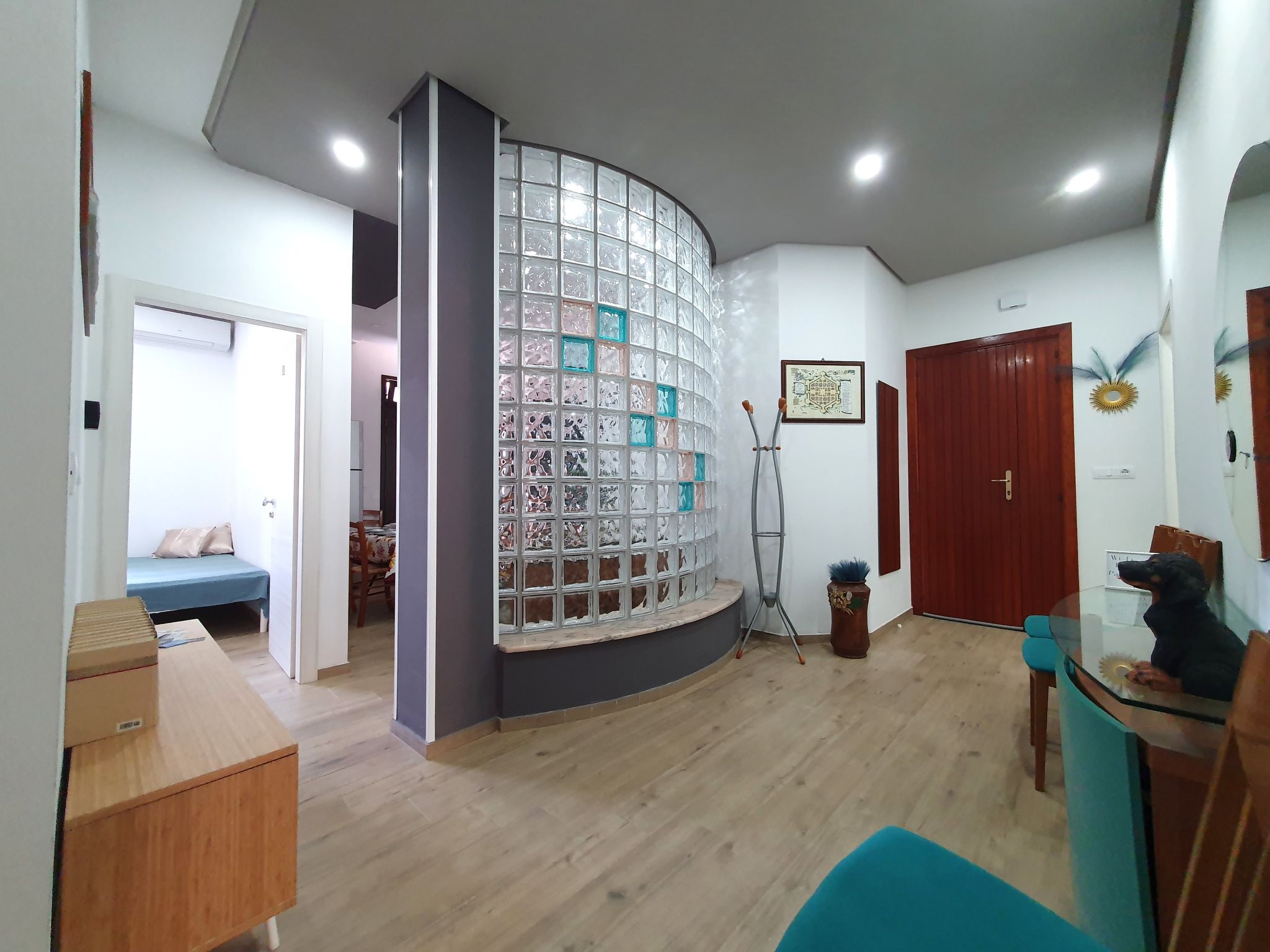 inside