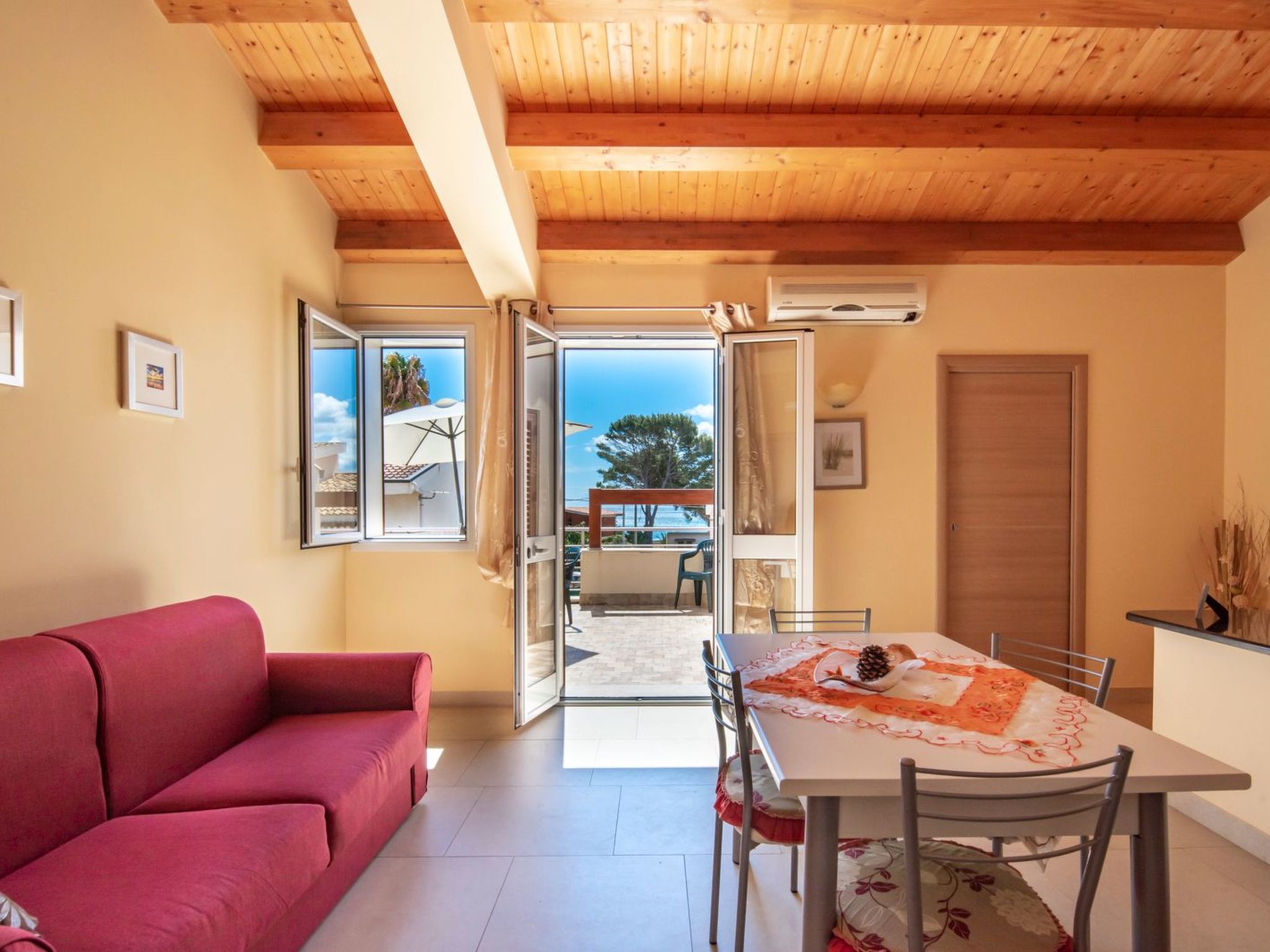 Villa Tonnara 50 m Strand Meerblick Borgo Gebiet-Binnen