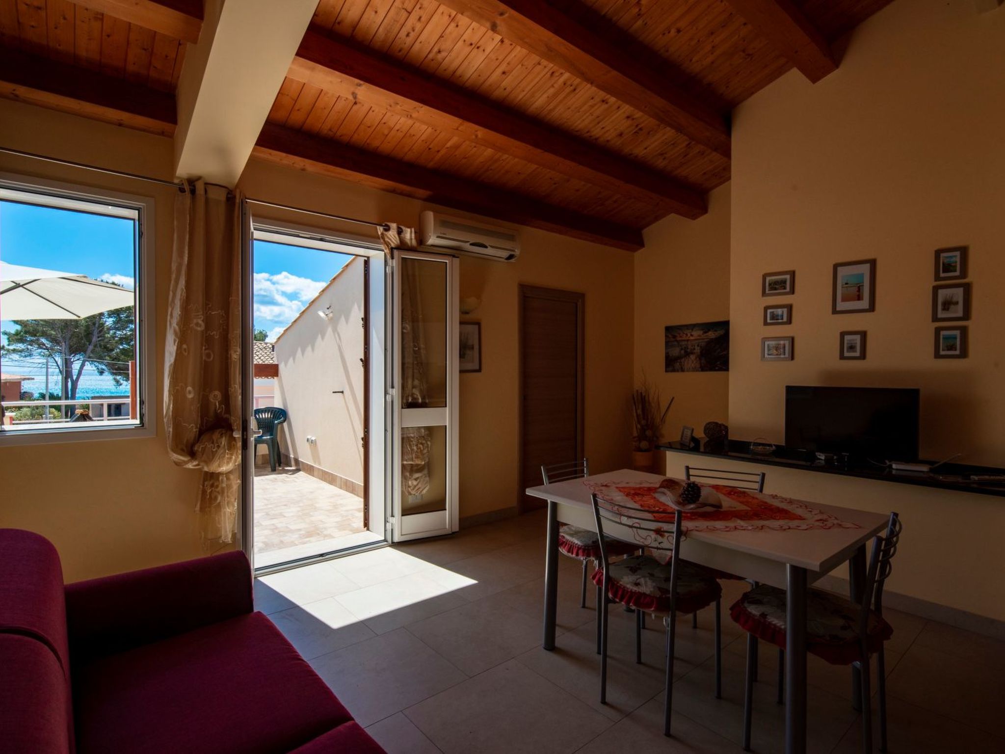 Villa Tonnara 50 m Strand Meerblick Borgo Gebiet-Binnen