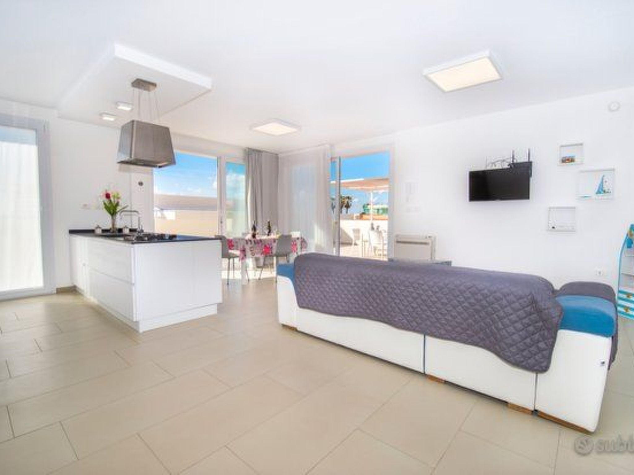 Waves of Sicily Suite Meerblick-Binnen