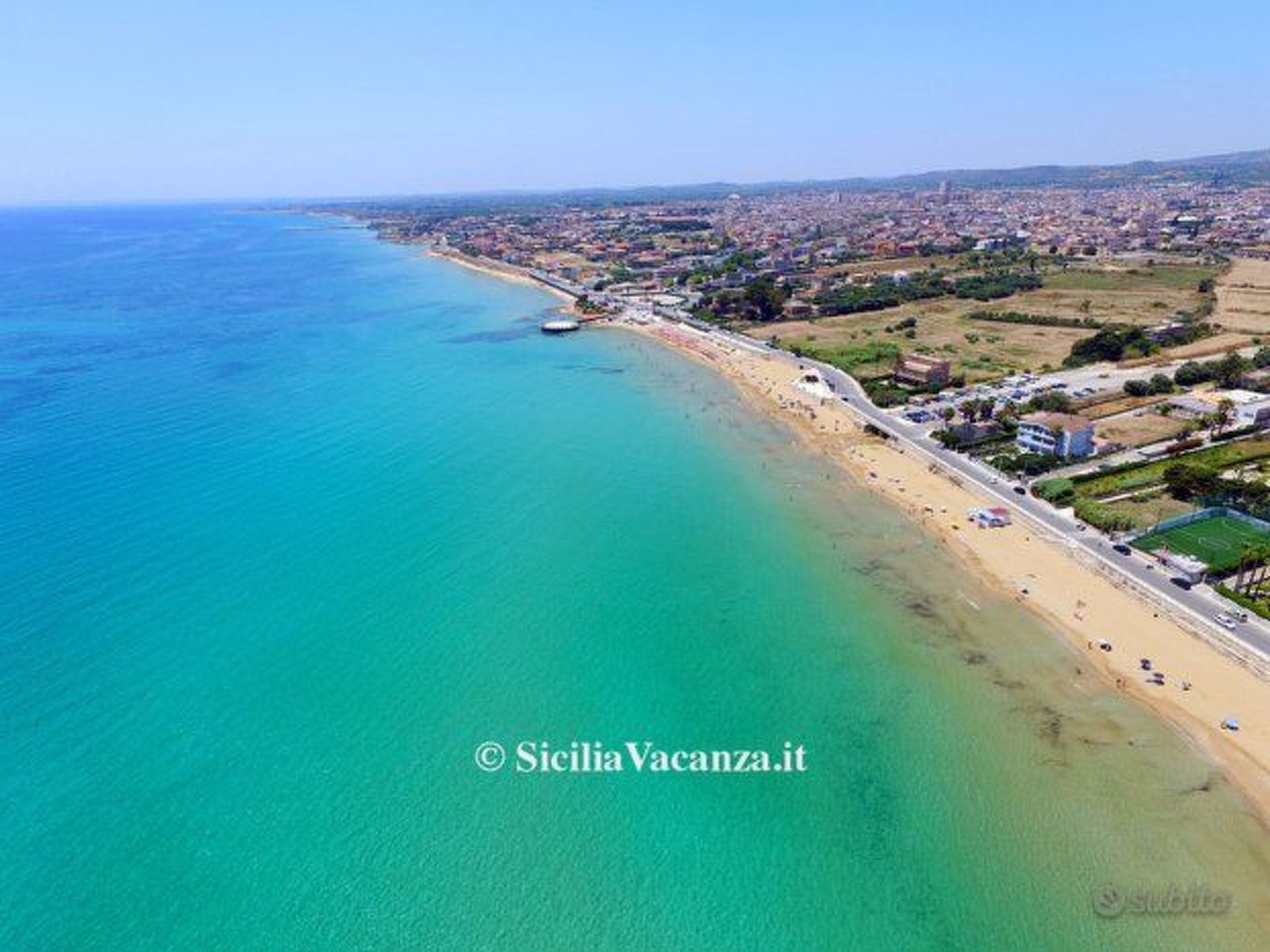 Waves of Sicily Suite Meerblick-Binnen