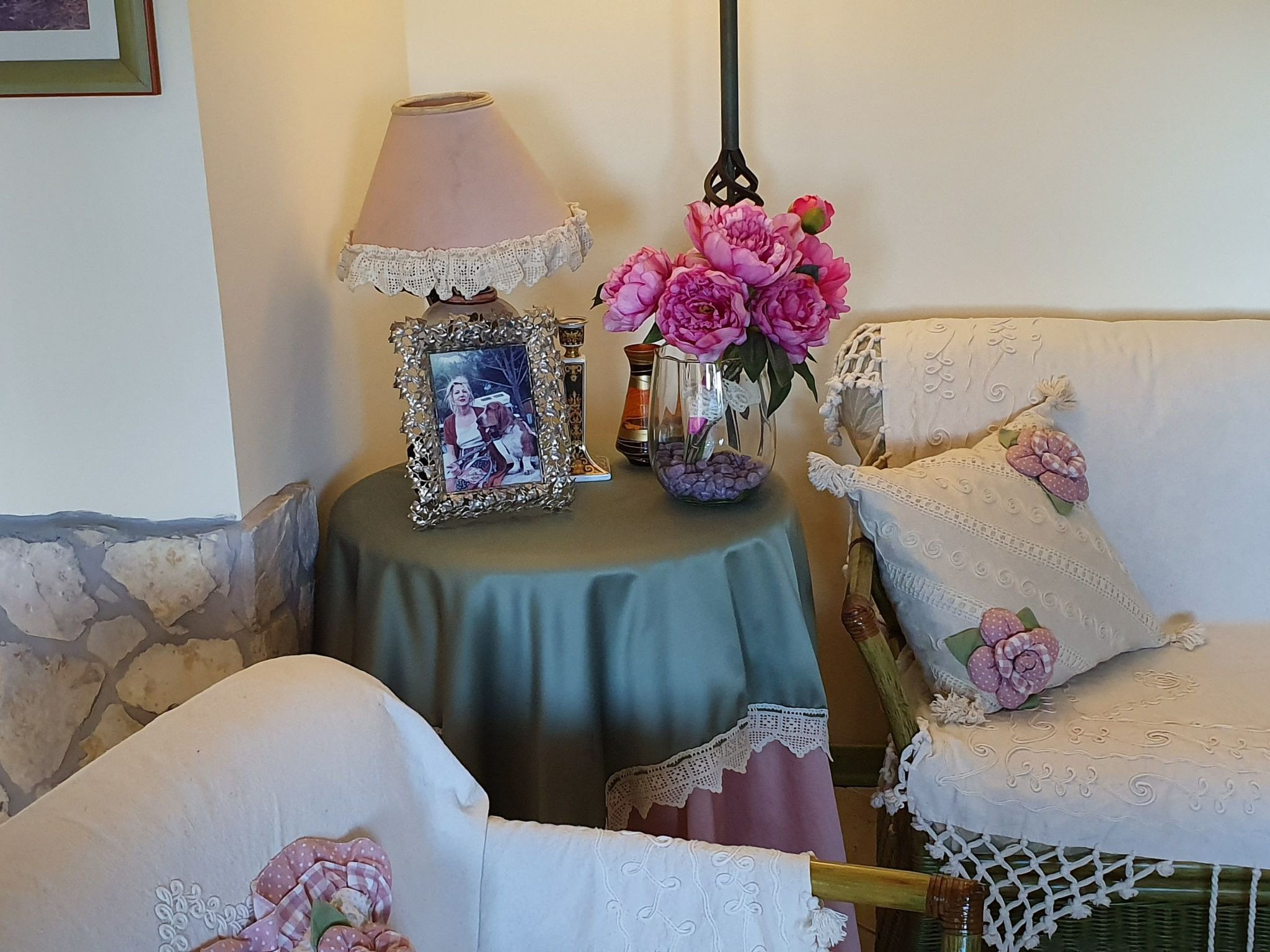 Zyklopenhaus. Erstaunliche Aussicht und privates Mini-Spa-Binnen