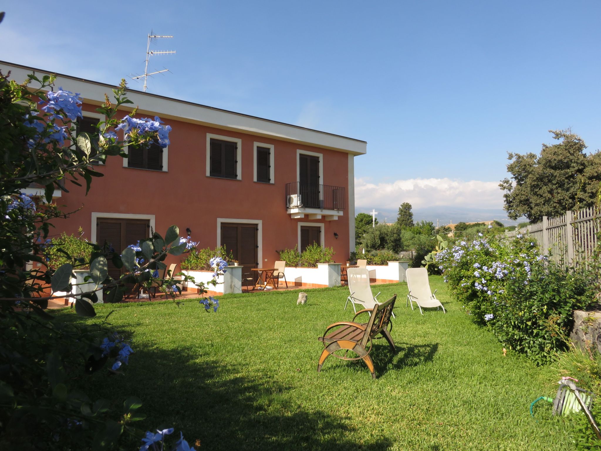 Einzimmerwohnung mit Terrasse-Inside