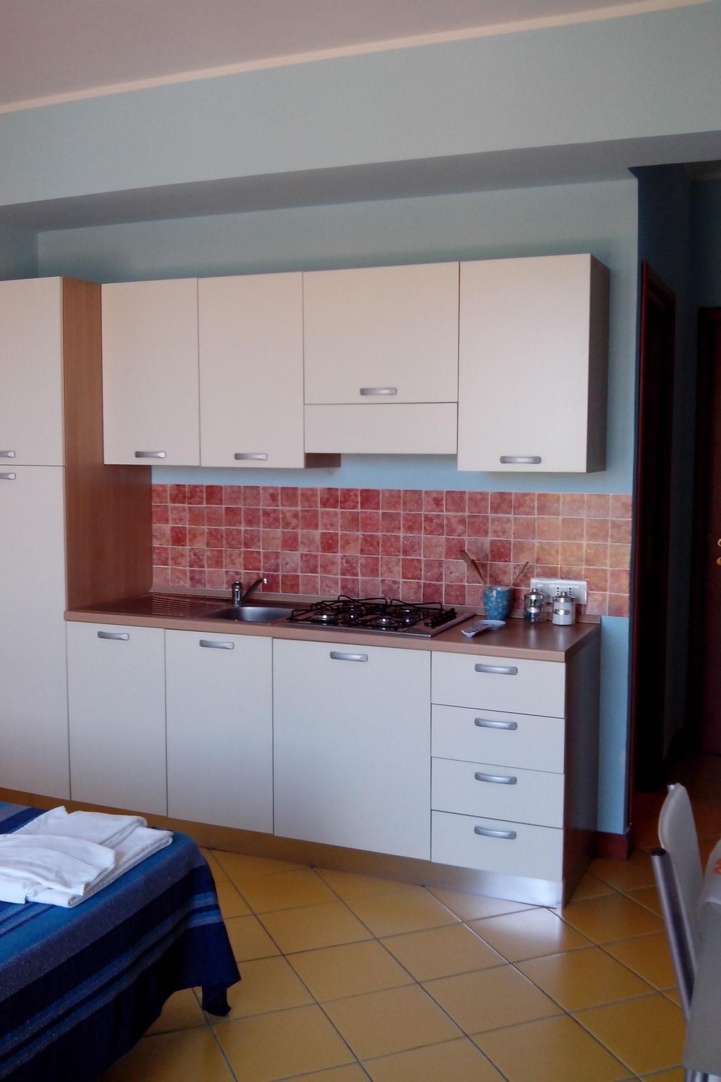 Einzimmerwohnung mit Terrasse-Inside