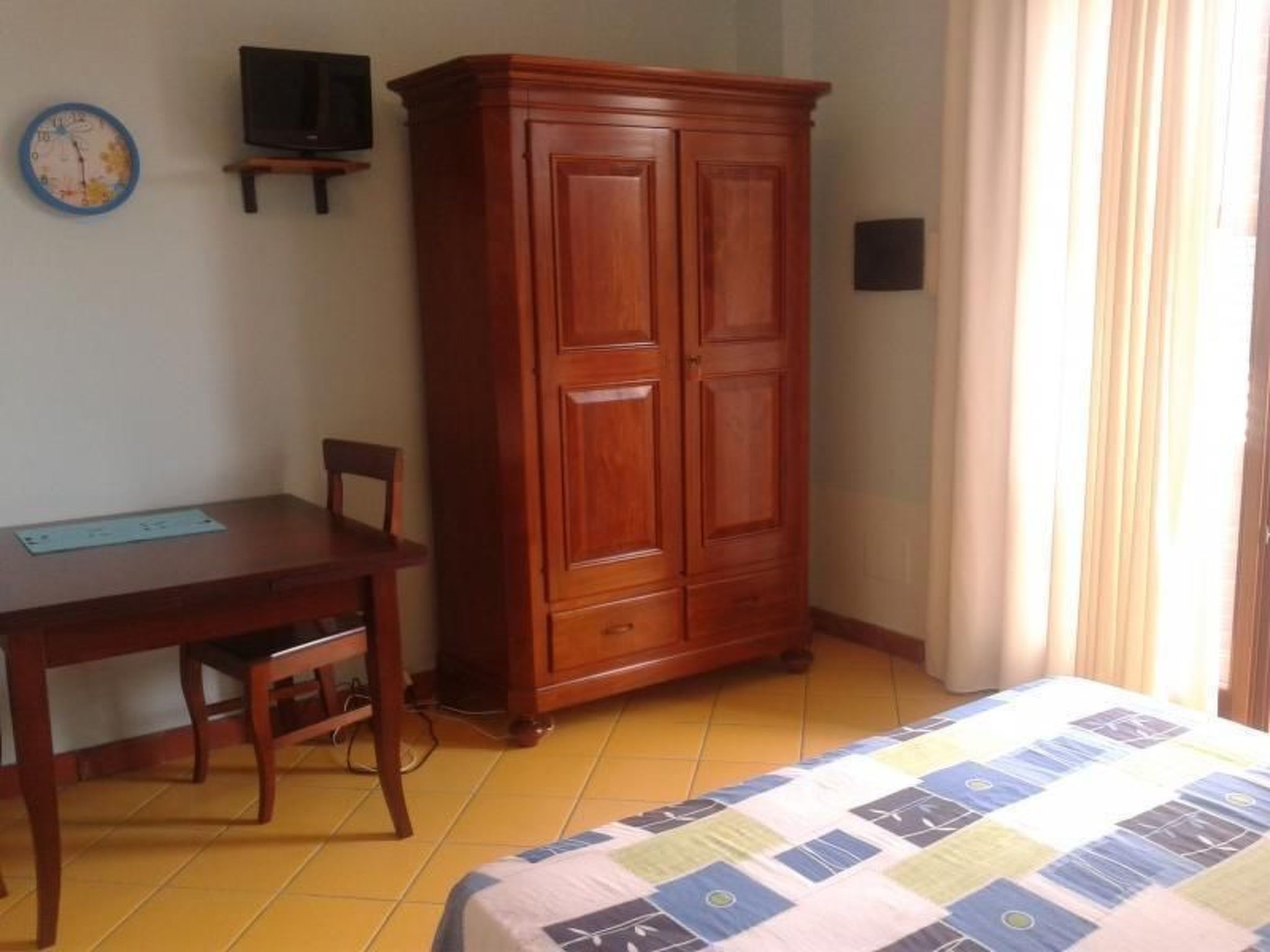 Einzimmerwohnung mit Terrasse-Inside