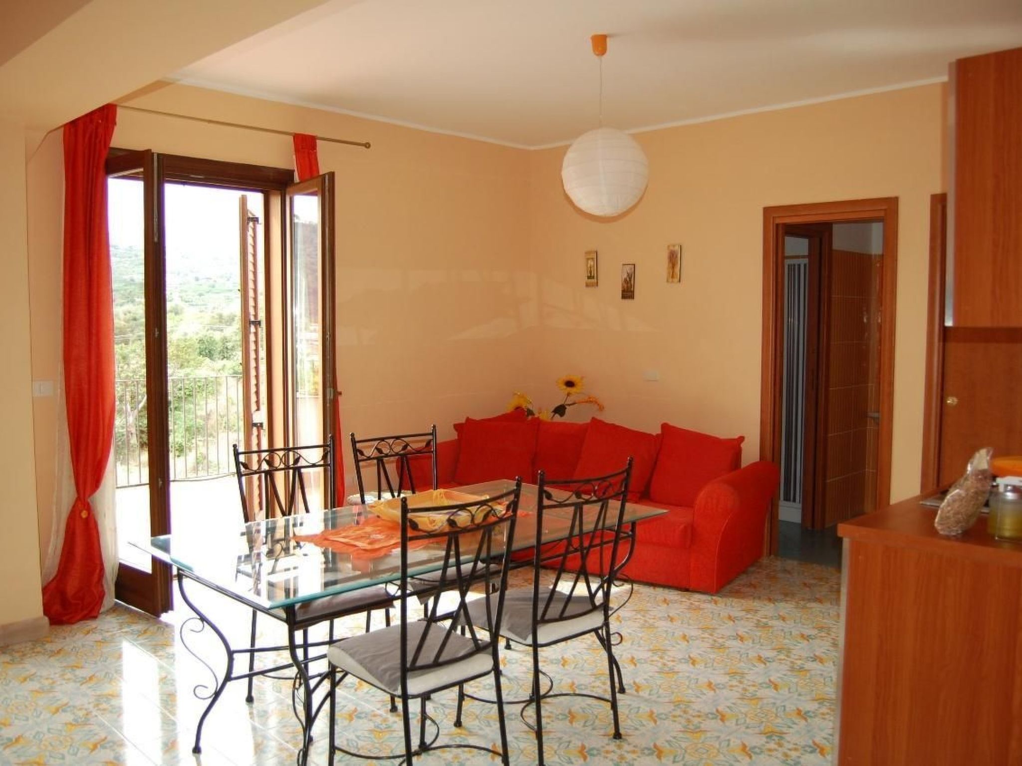 Wohnung 'Casa Etna' mit Wasserblick-Binnen