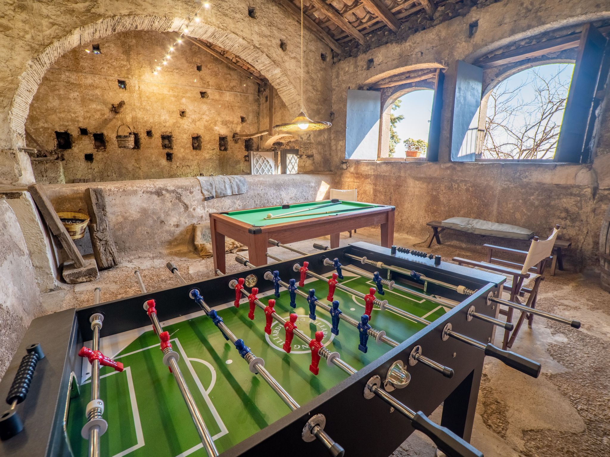 Mit Pool Infinity-Binnen