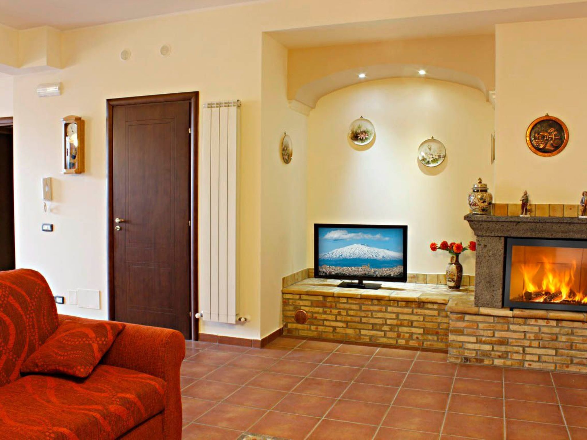 Ätna Villa Il Pino-Drinnen